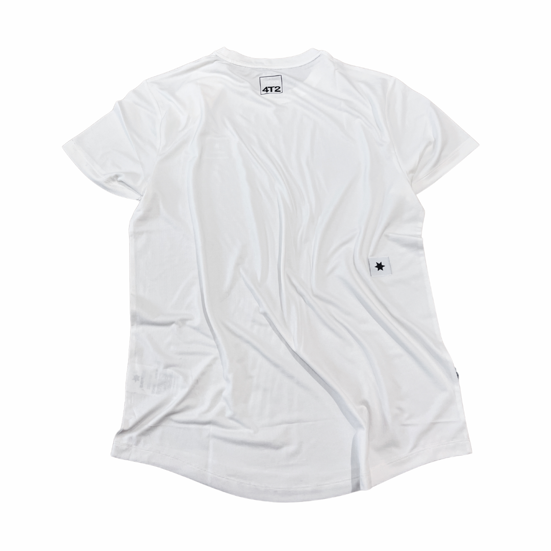 saysky clean combat t-shirt, una mas, white.