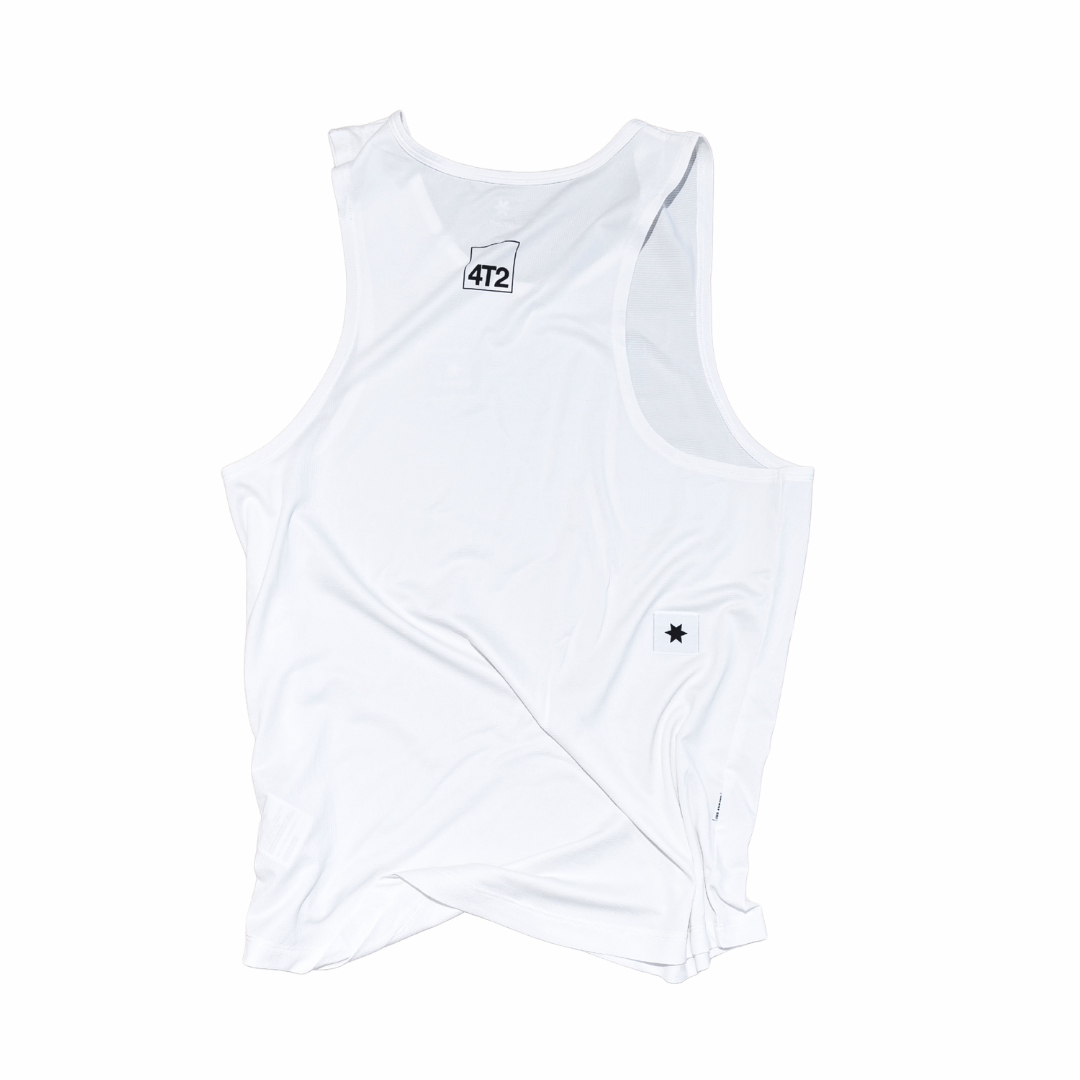 saysky clean combat singlet, white.