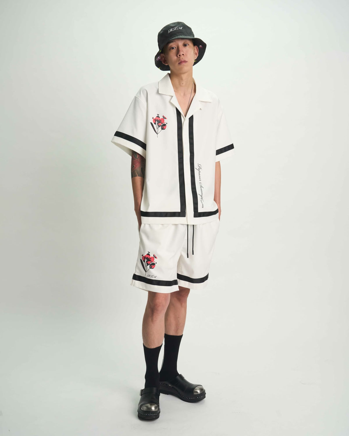 CLYDE SHORT | WHITE POPPY