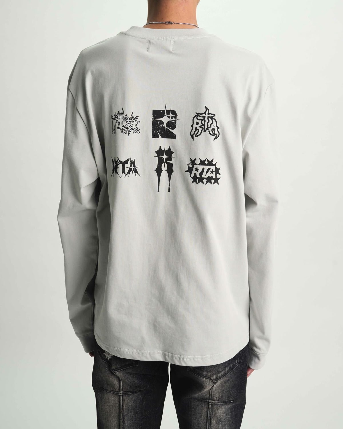 LAWRENCE LONG SLEEVE TEE | SMOKE SPIKED TYPE