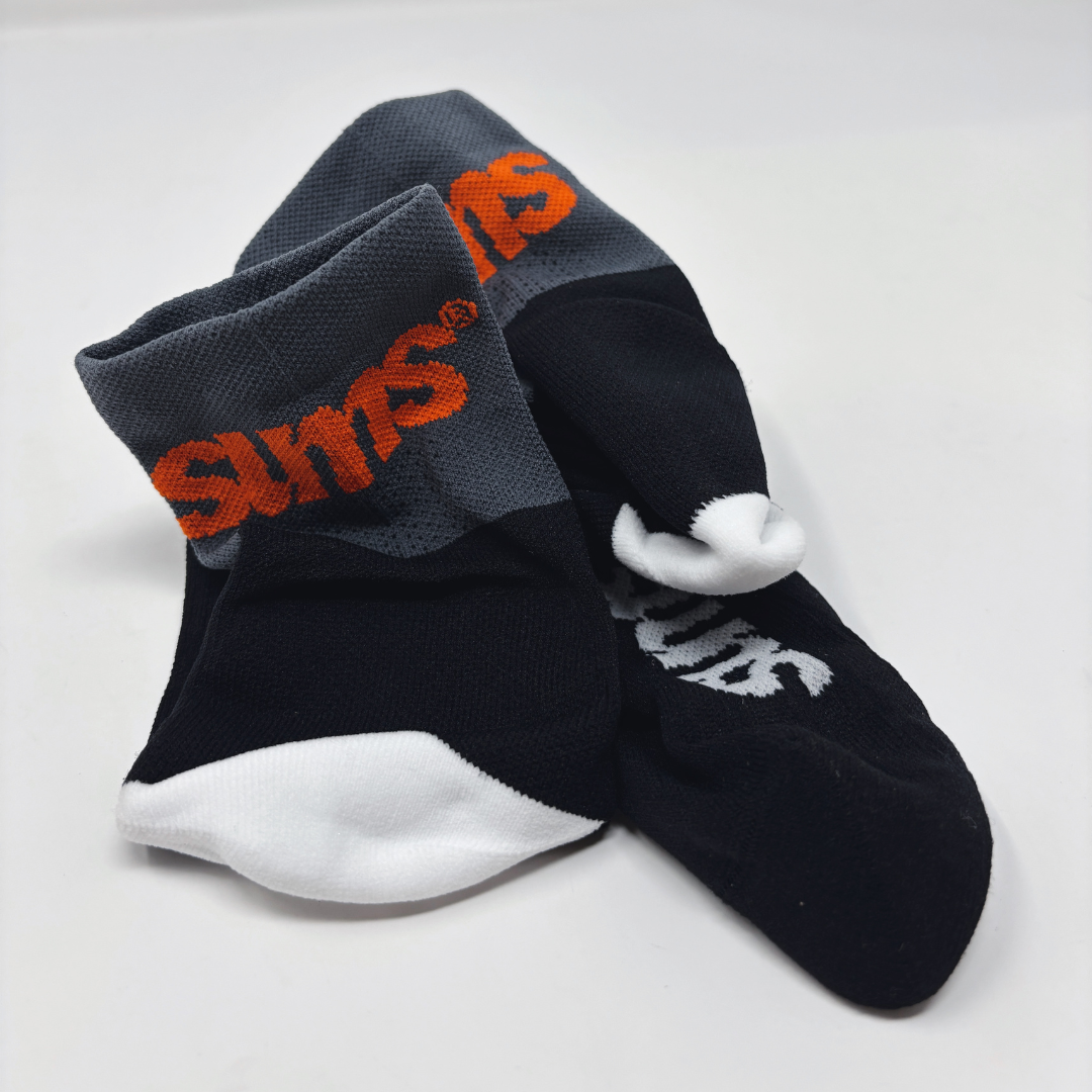 sums, all seasons, black / grey / orange.