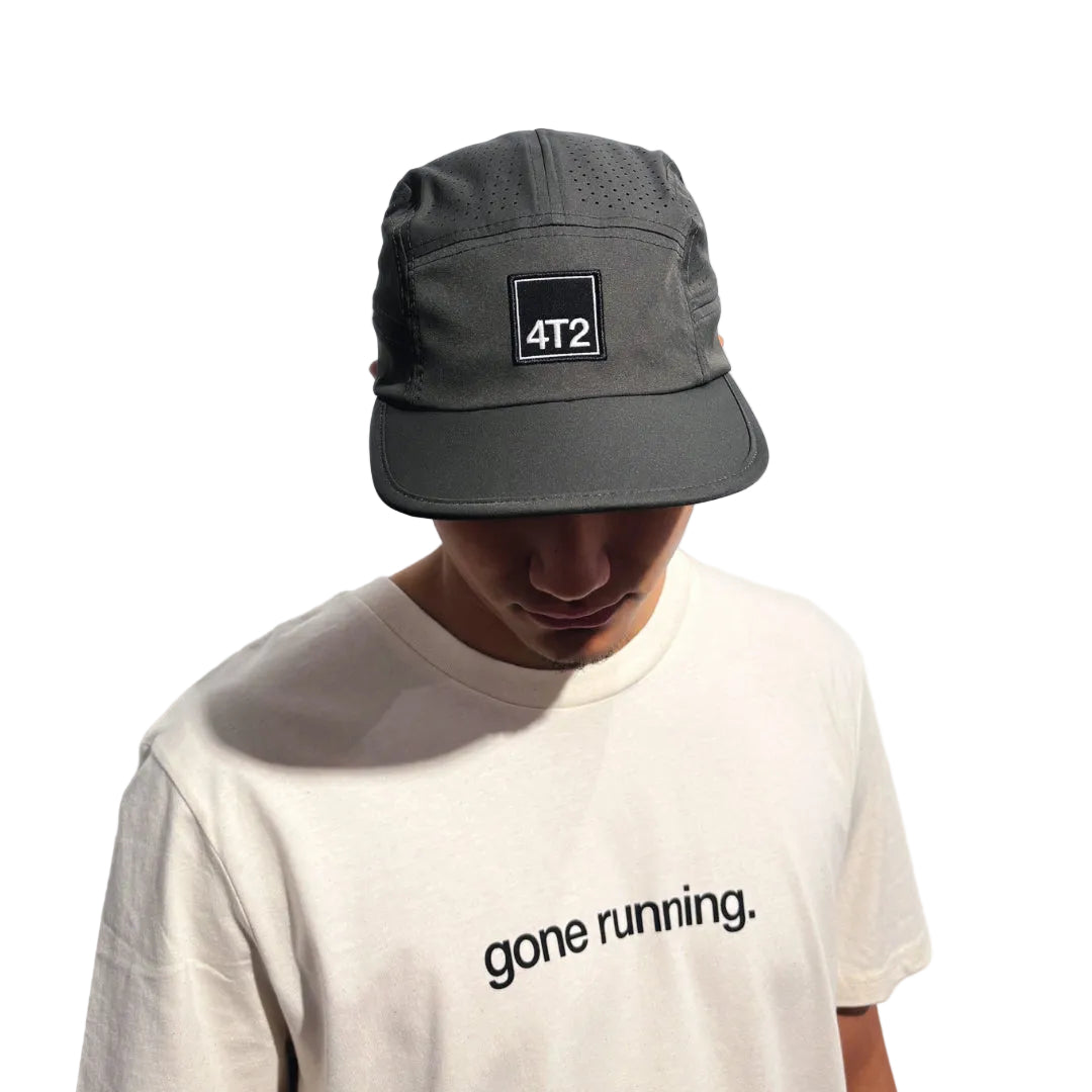 technical adjustable race cap, one more, grey.