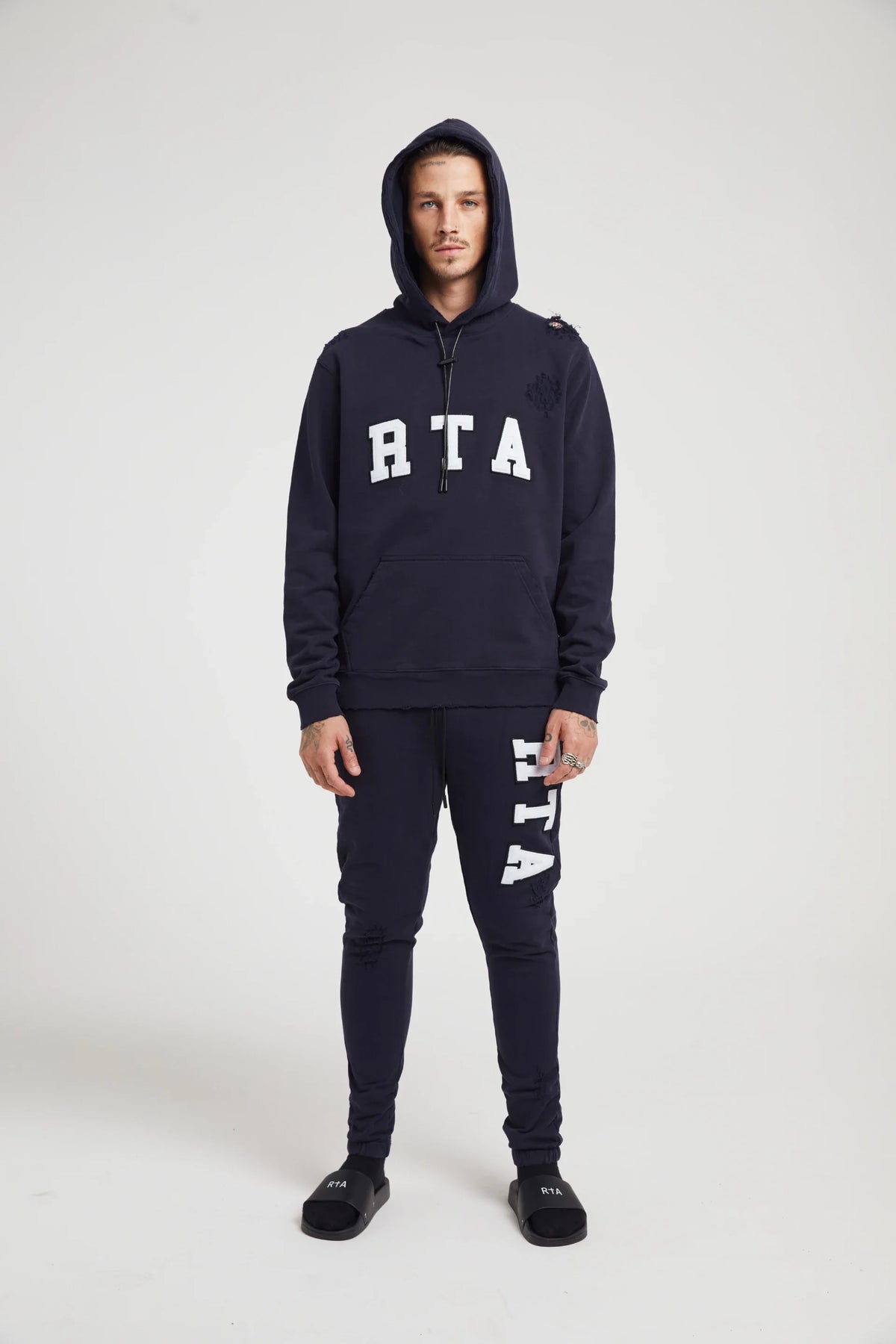 MARKUS HOODIE | NAVY COLLEGIATE