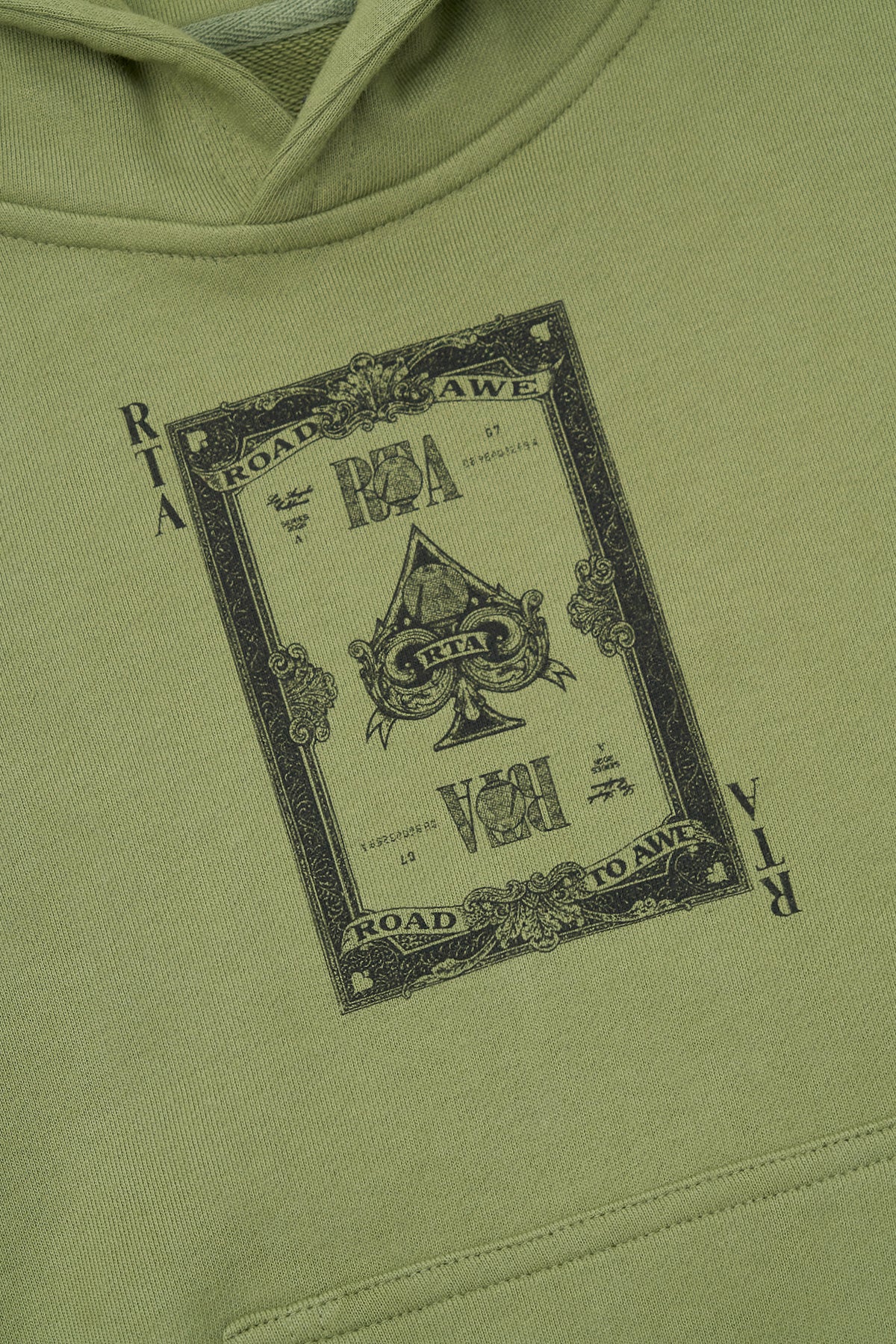 KIDS EDEN PULLOVER HOODIE | OIL GREEN MONEY
