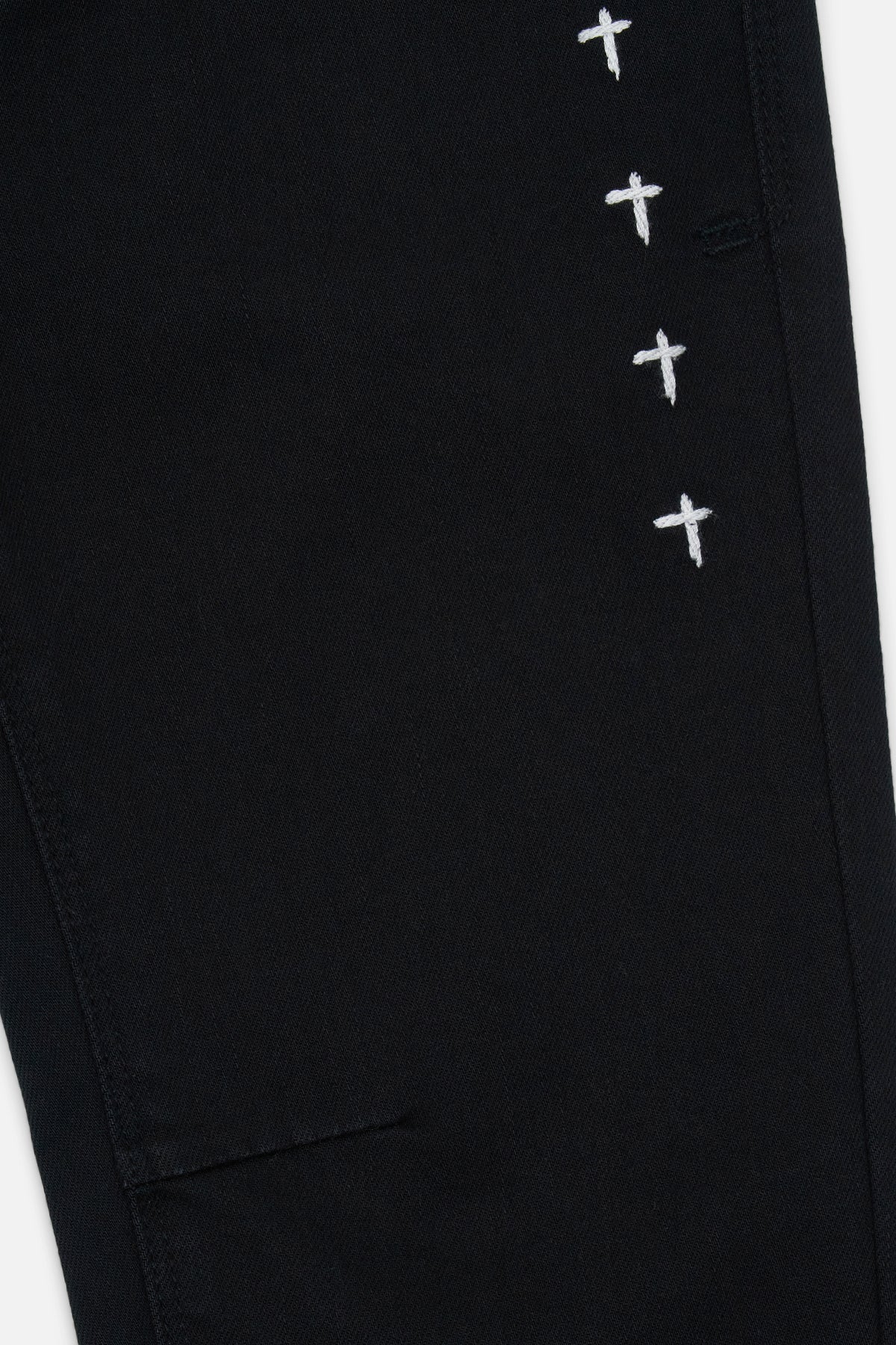 KIDS BENSON SKINNY JEAN | BLACK MULTI CROSS