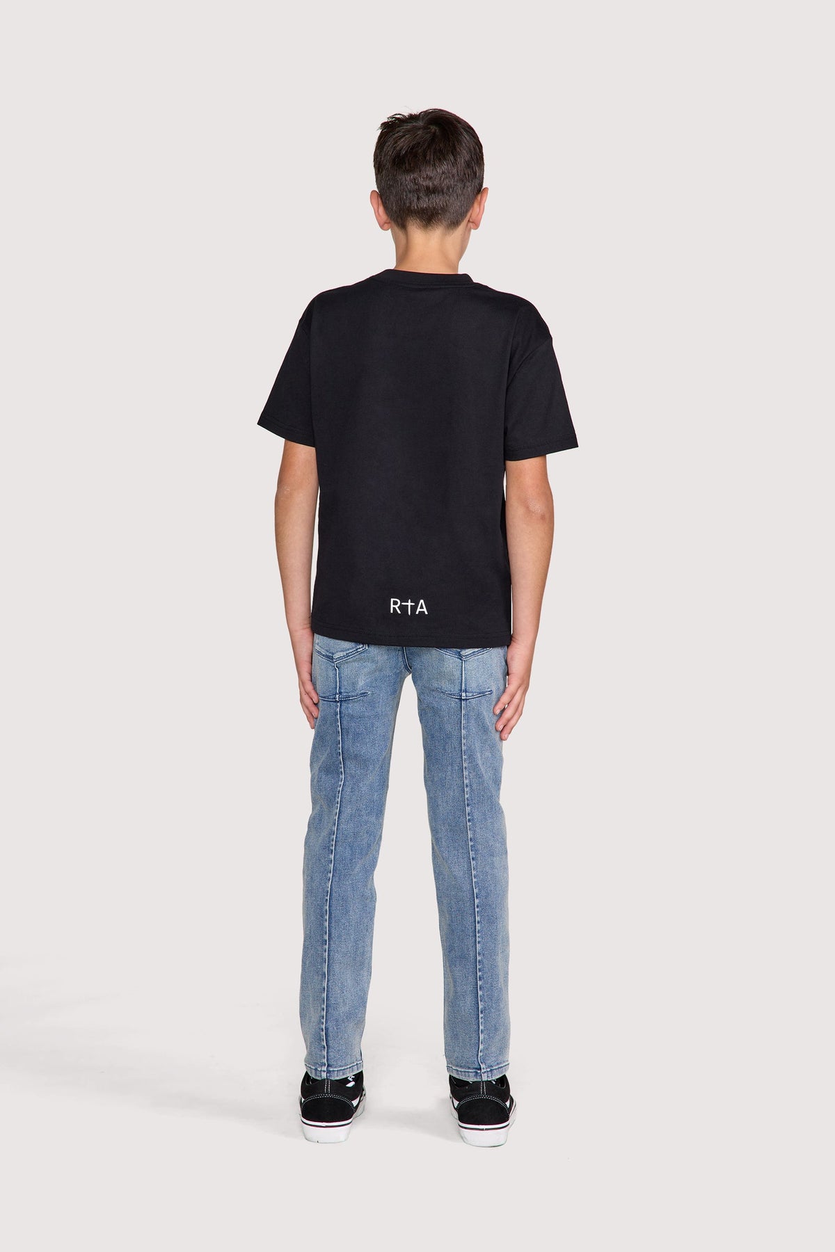 KIDS CARLO BACK DART SKINNY JEAN | GLACIER BLUE