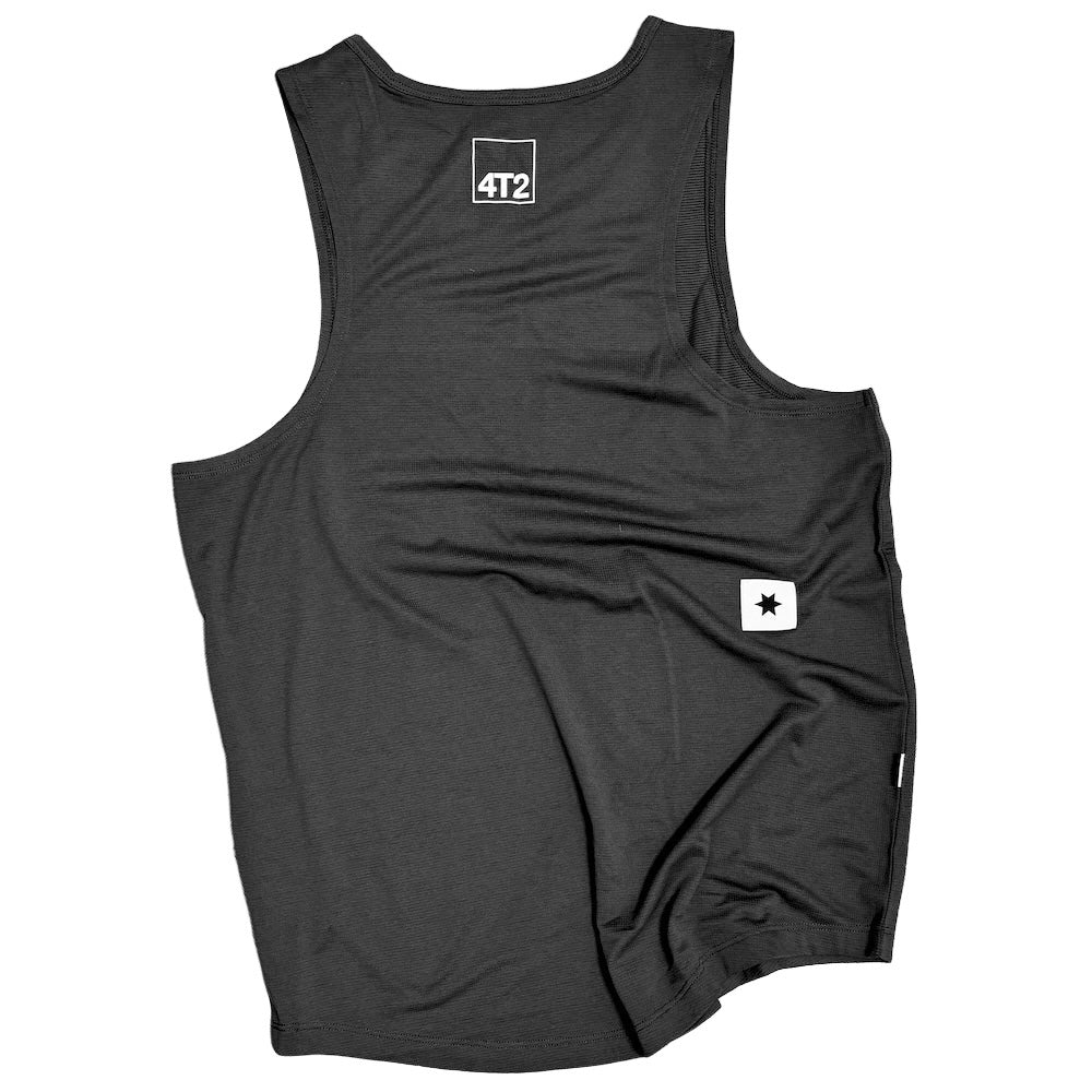 saysky clean combat singlet, black.