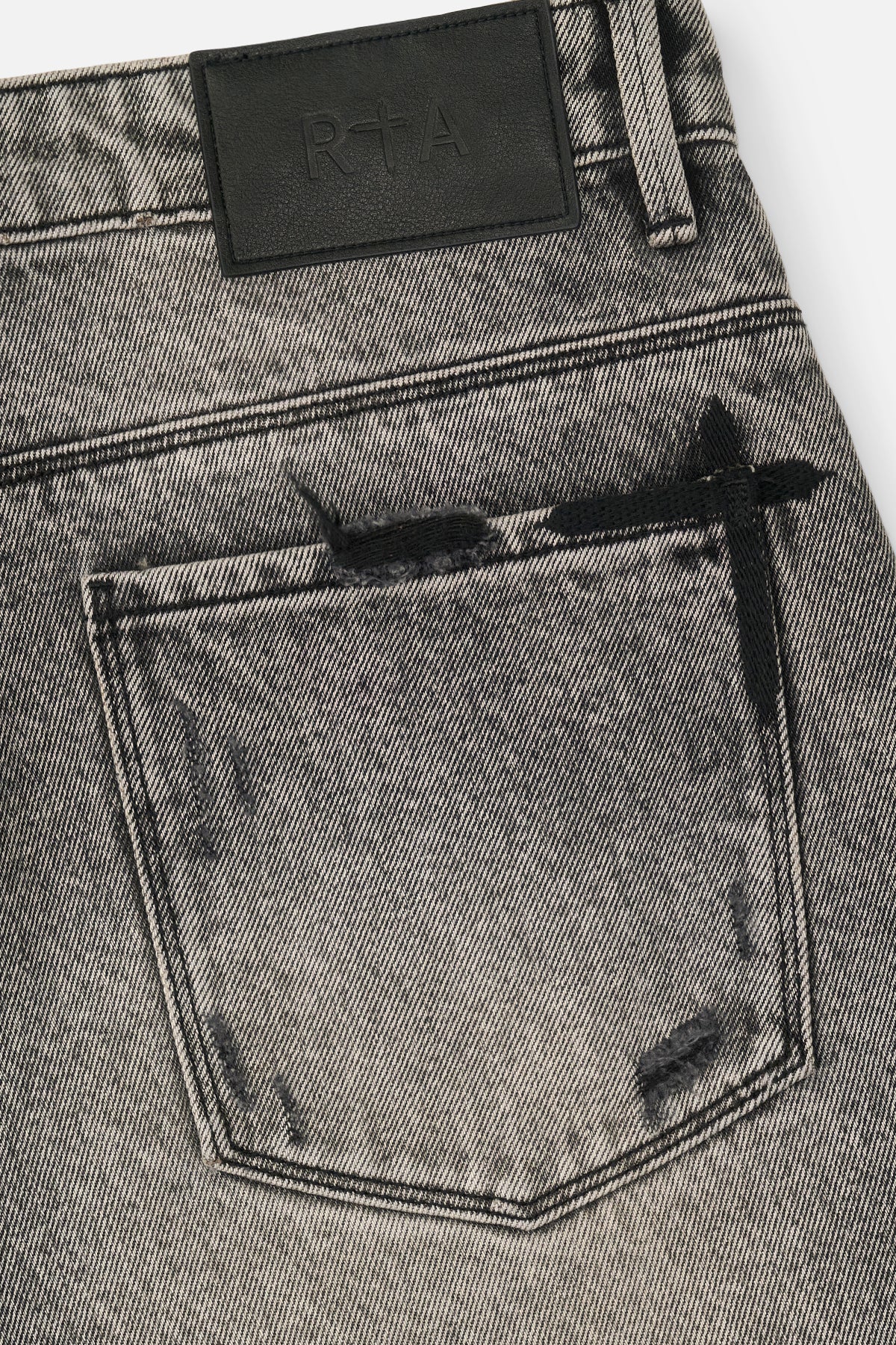 GUSTAVO DENIM SHORT | STONE HAZE LASER RTA