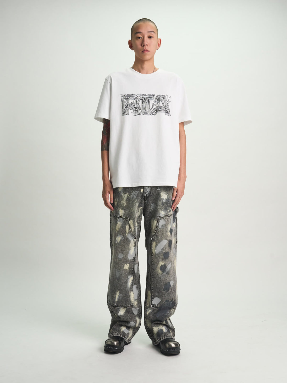 SANTIAGO CARPENTER JEAN | STONE HAZE PAINT