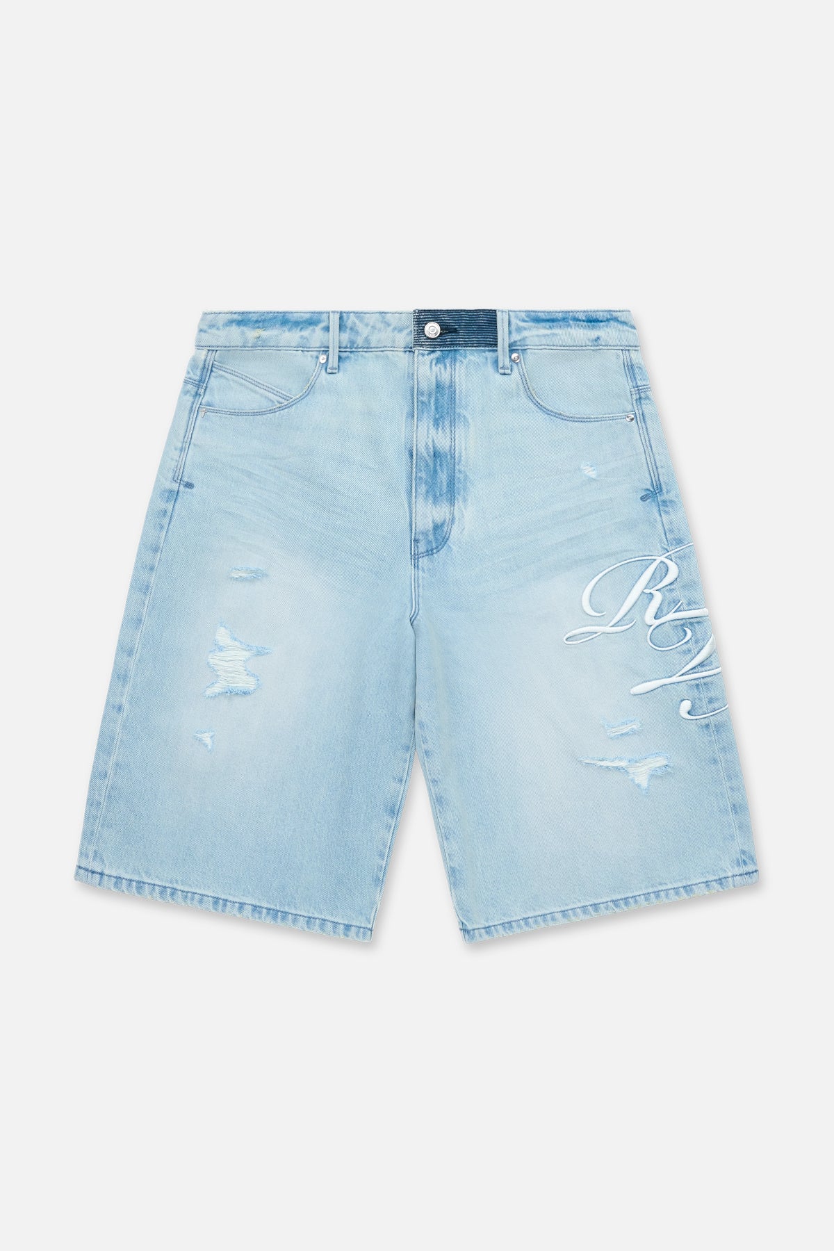 GUSTAVO DENIM SHORT | SOFT HORIZON CURSIVE