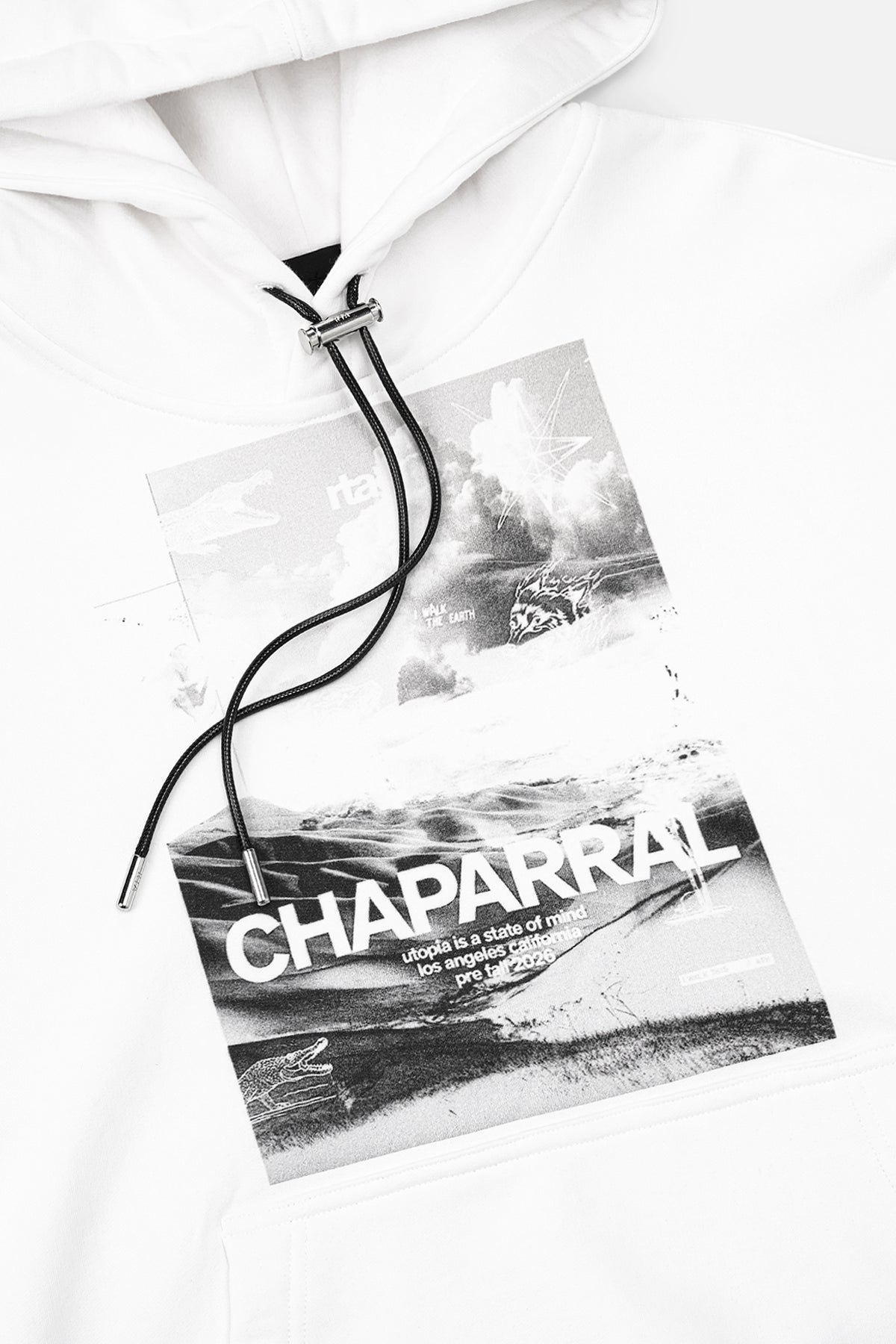 DION HOODIE | WHITE CHAPARRAL