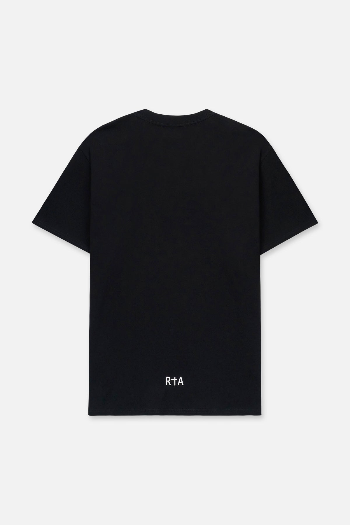 COLIN OVERSIZED SHORT SLEEVE TEE | BLACK ASCENDING RTA