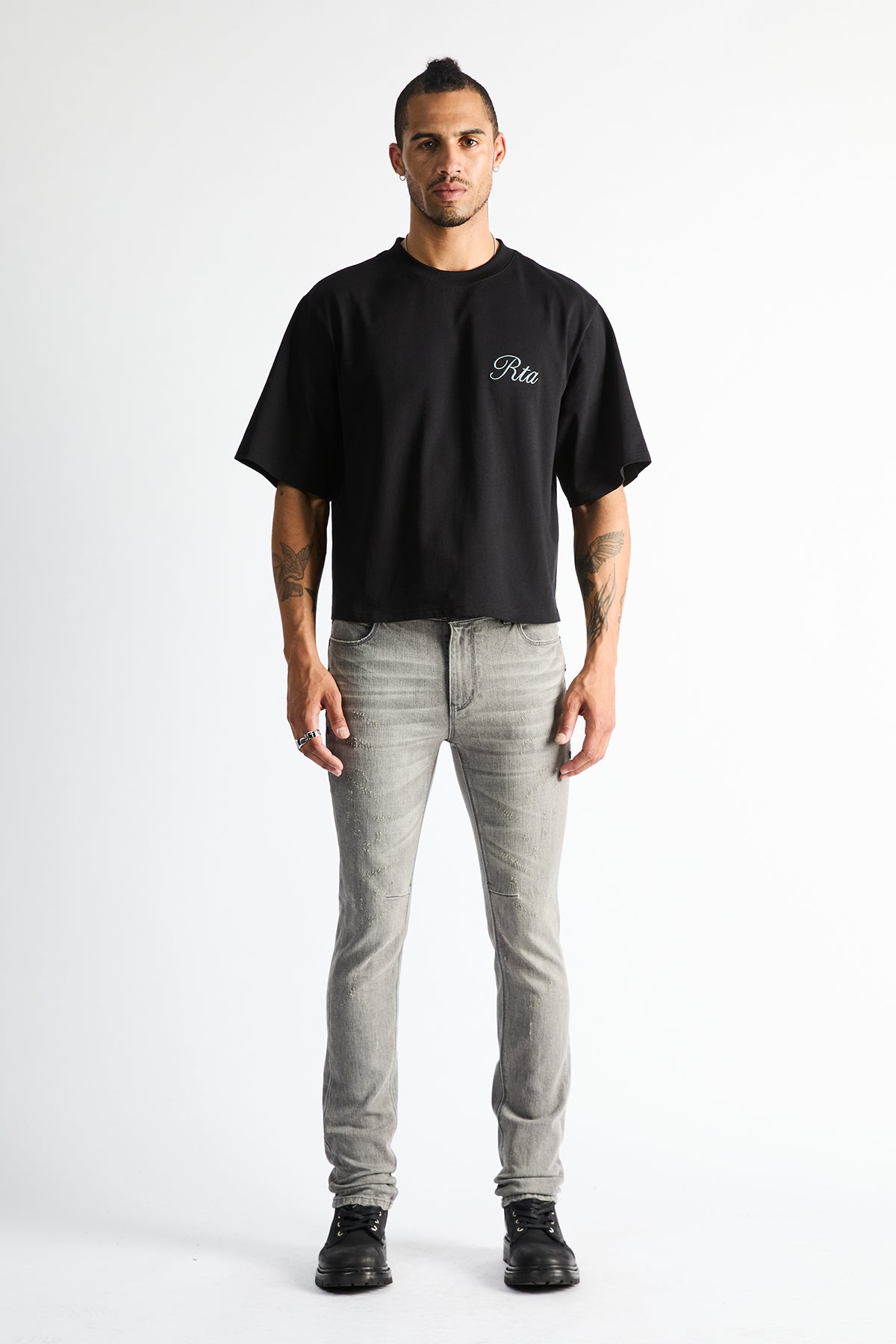 CLAYTON SKINNY JEAN | SMOKY RINSE