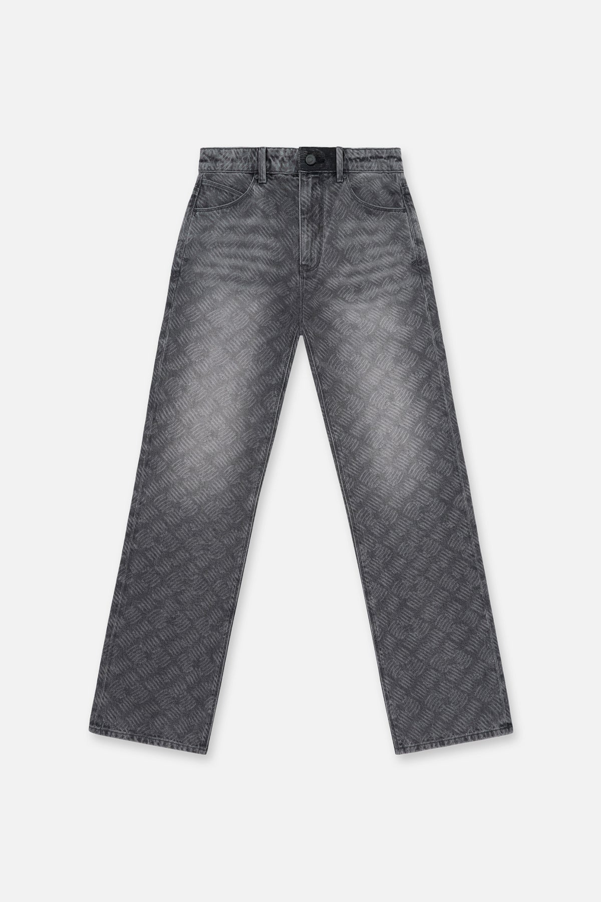 JONAS STRAIGHT LEG JEAN | ASH CHARCOAL METAL GRILL