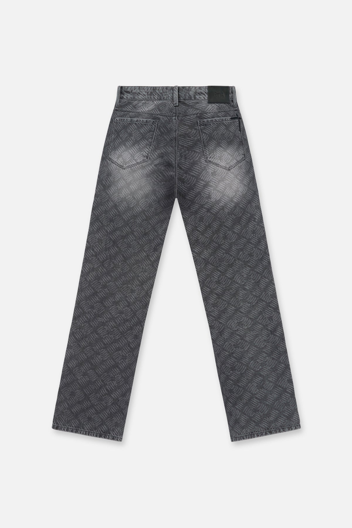 JONAS STRAIGHT LEG JEAN | ASH CHARCOAL METAL GRILL