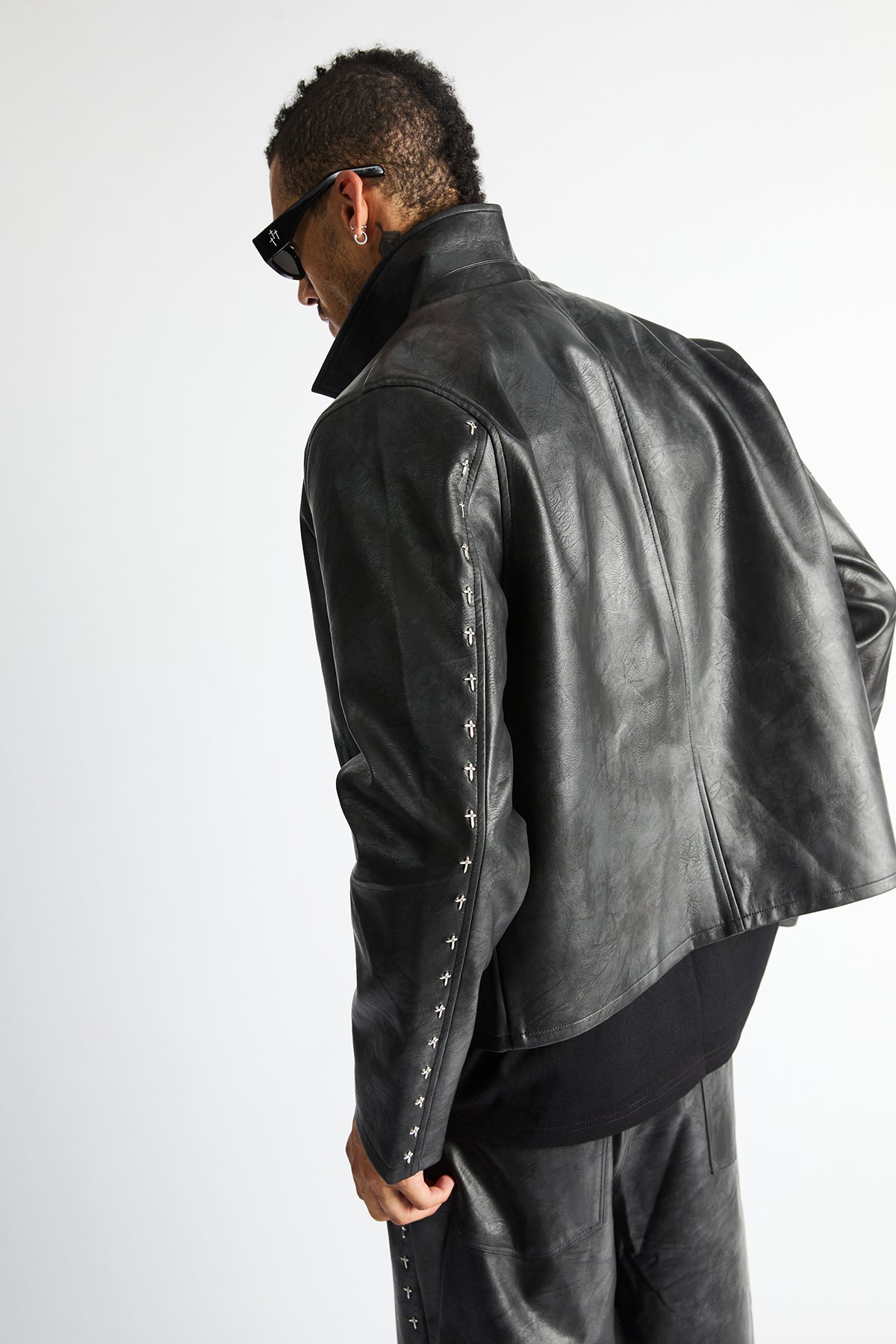 APOLLO FITTED CLASSIC JACKET | VINTAGE BLACK