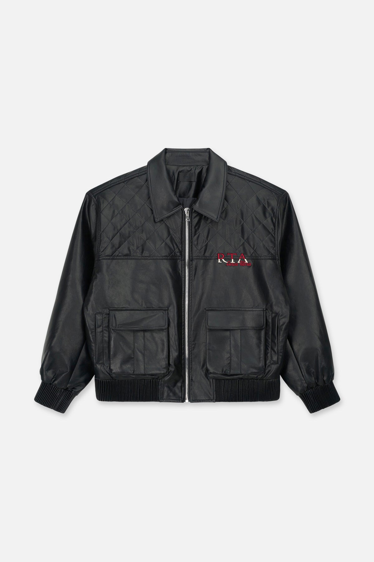 EVANDER OVERSIZED BOMBER | BLACK