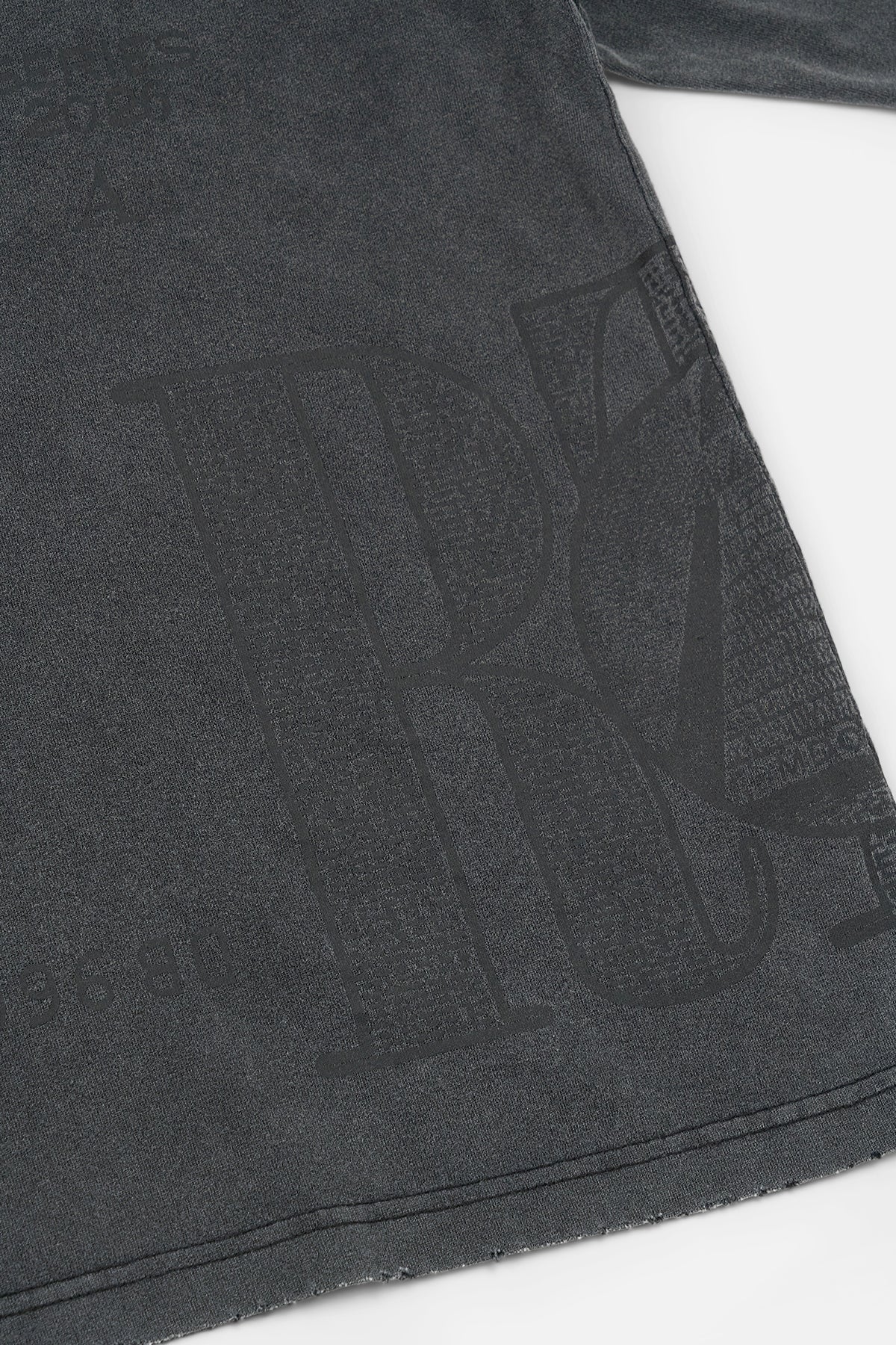 MARCEAU OVERSIZED LS TEE | VINTAGE BLACK COUNTERFEIT