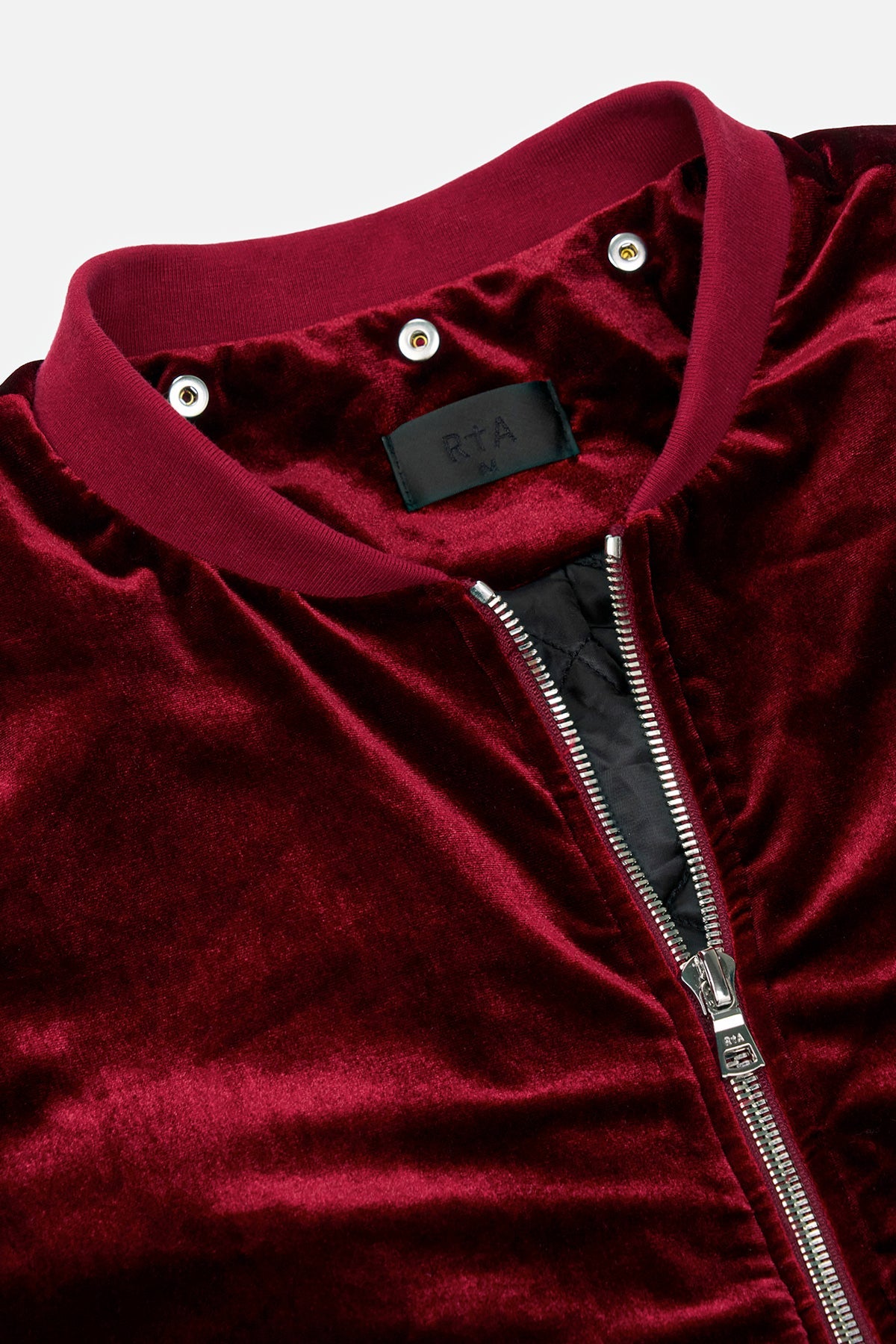 REI BOMBER HOODIE | BURGUNDY CREST