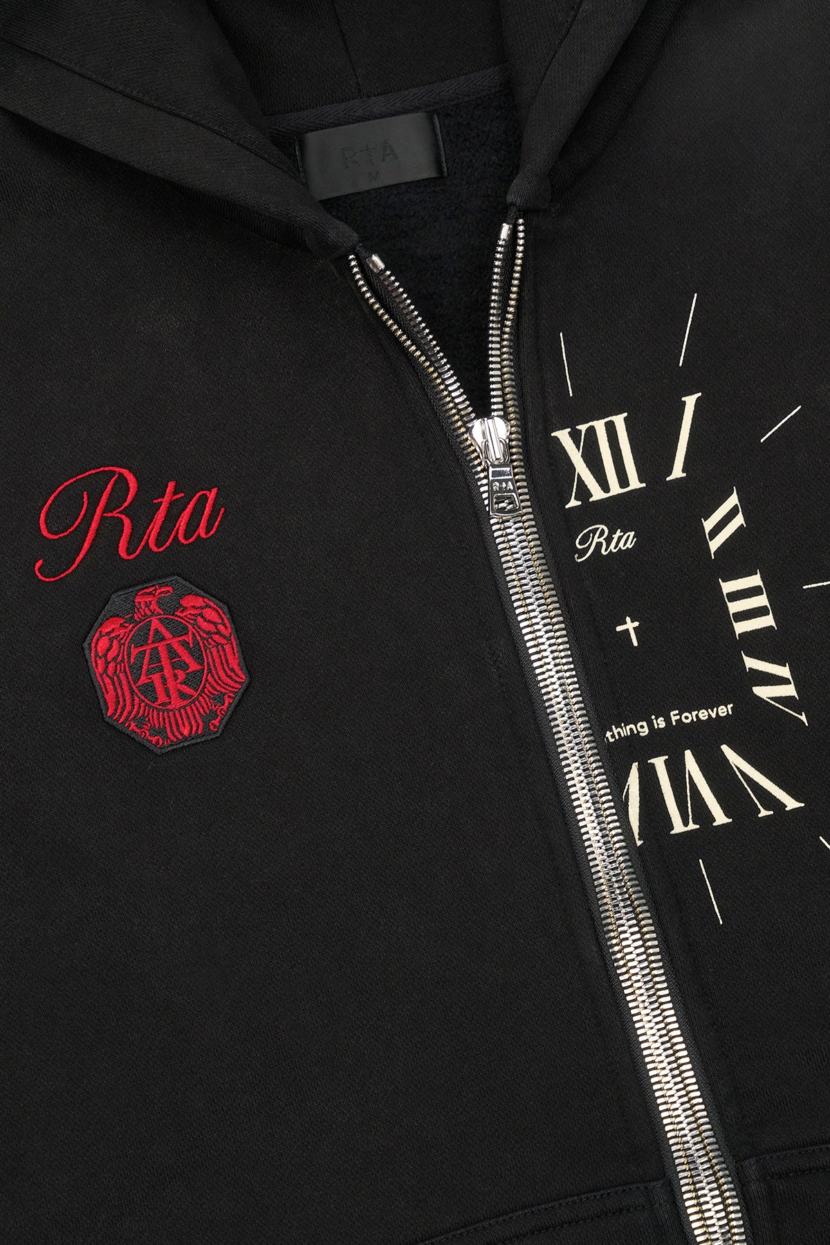 RIKO HALF ZIP UP | VINTAGE BLACK COMBO