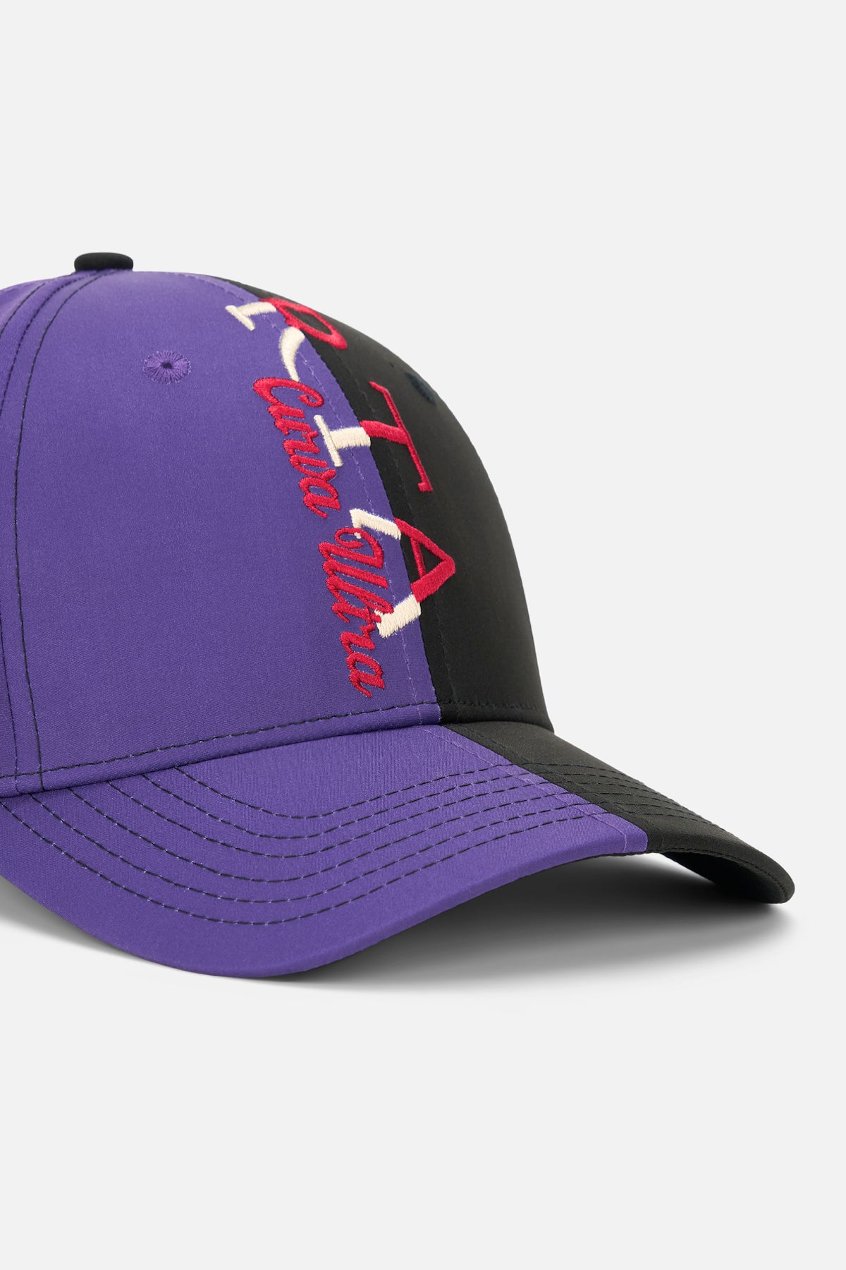 MARS BASEBALL HAT | BLACK DEEP PURPLE COMBO