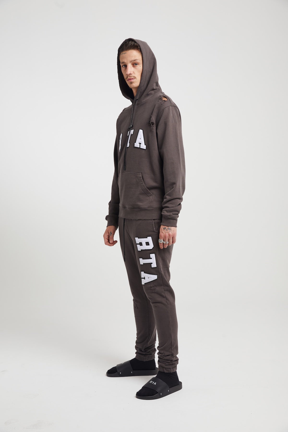 OWEN SWEATPANT | CHARCOAL COLLEGIATE
