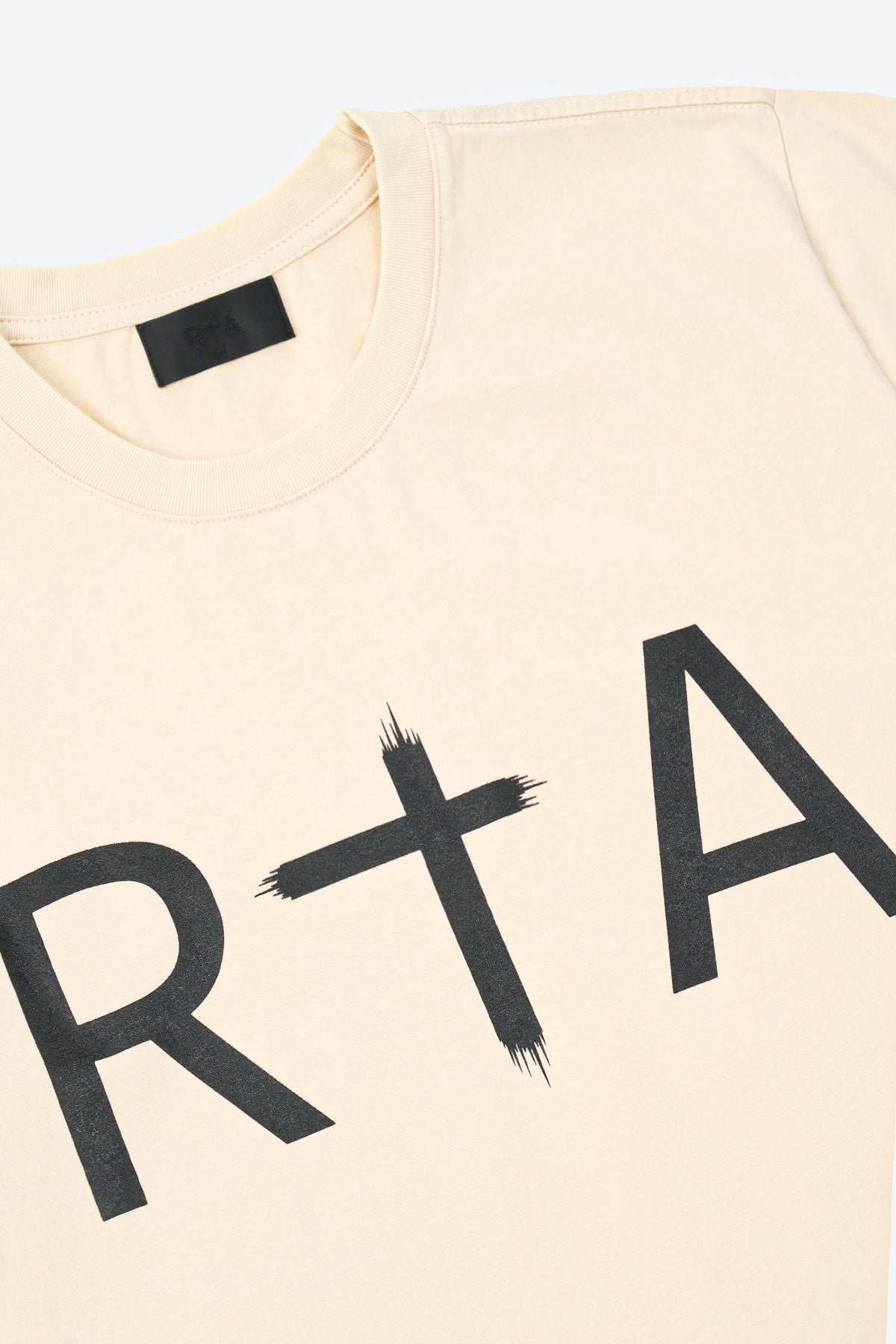 LIAM SHORT SLEEVE TEE | SAND BLACK RTA