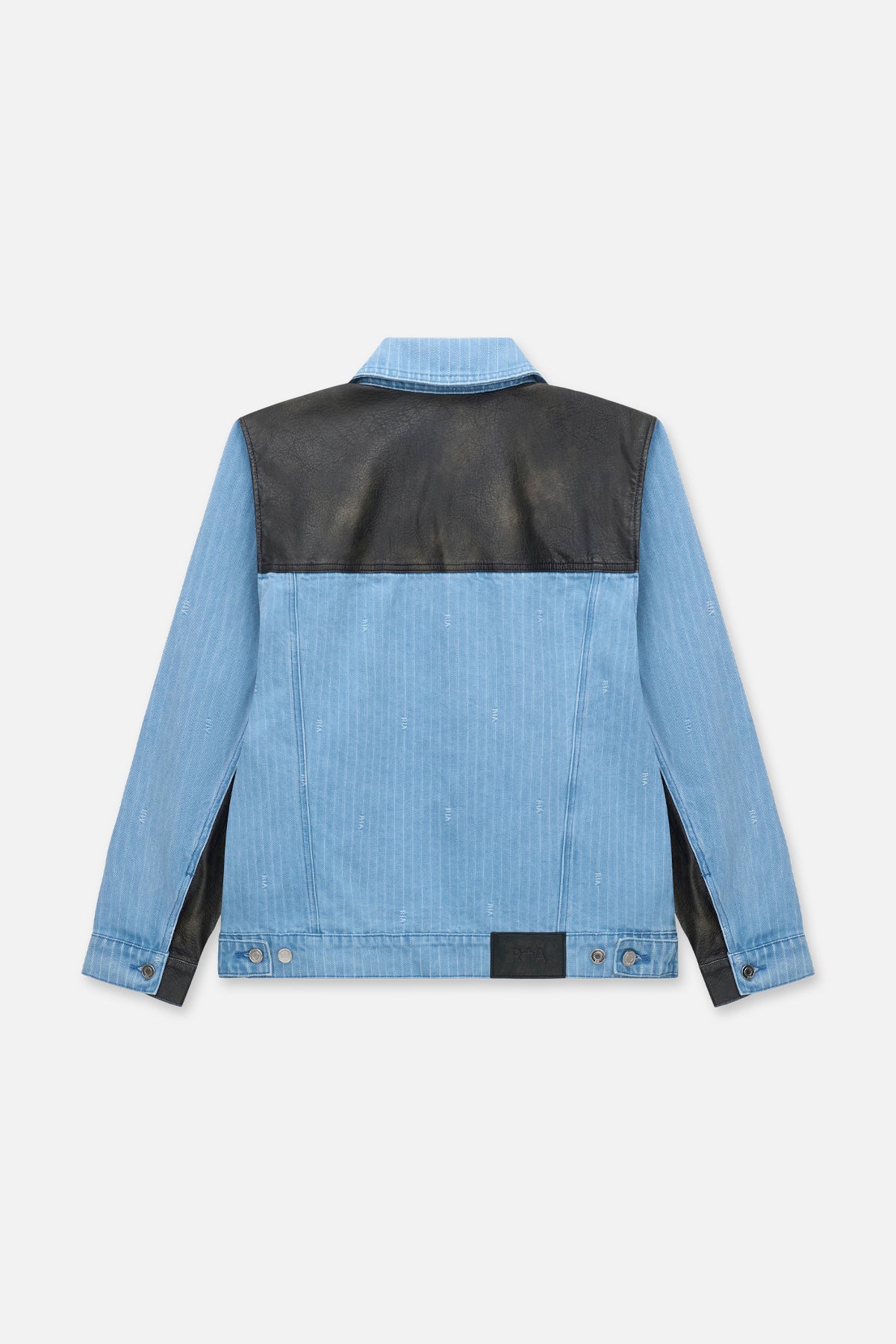 CEDRIC DENIM JACKET | BLUE PINSTRIPE COMBO