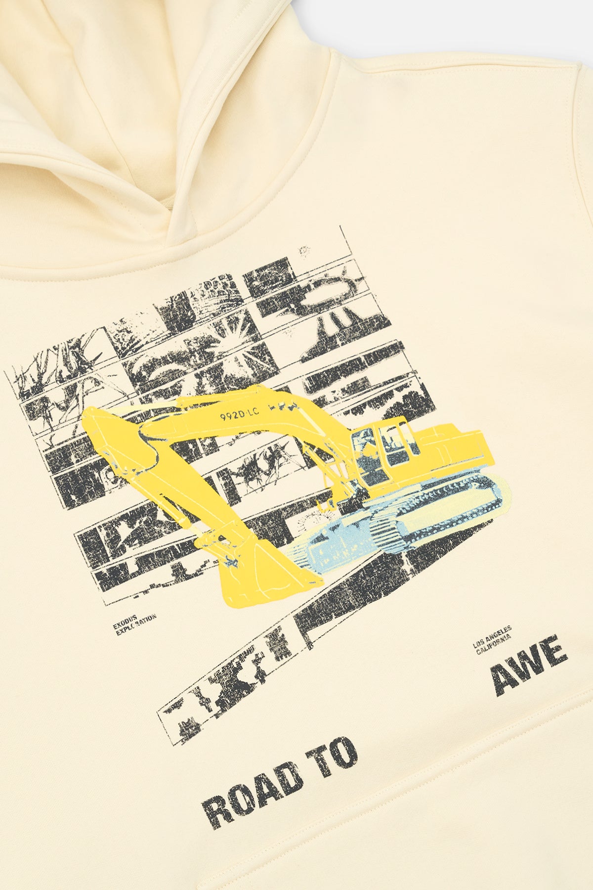 JORDAN OVERSIZED HOODIE | RAW SAND DIGGER