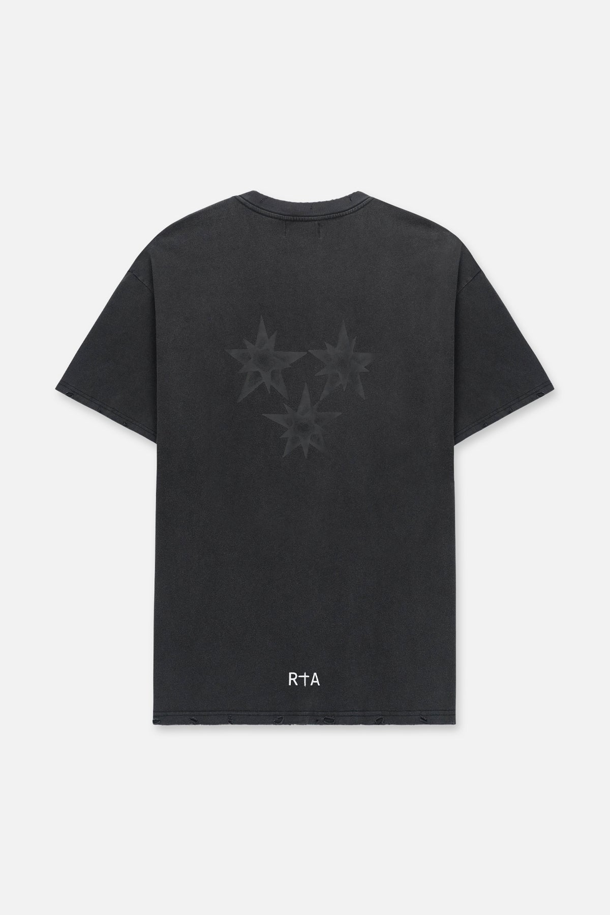 COLIN OVERSIZED SHORT SLEEVE TEE | BLACK SMOKY STARS