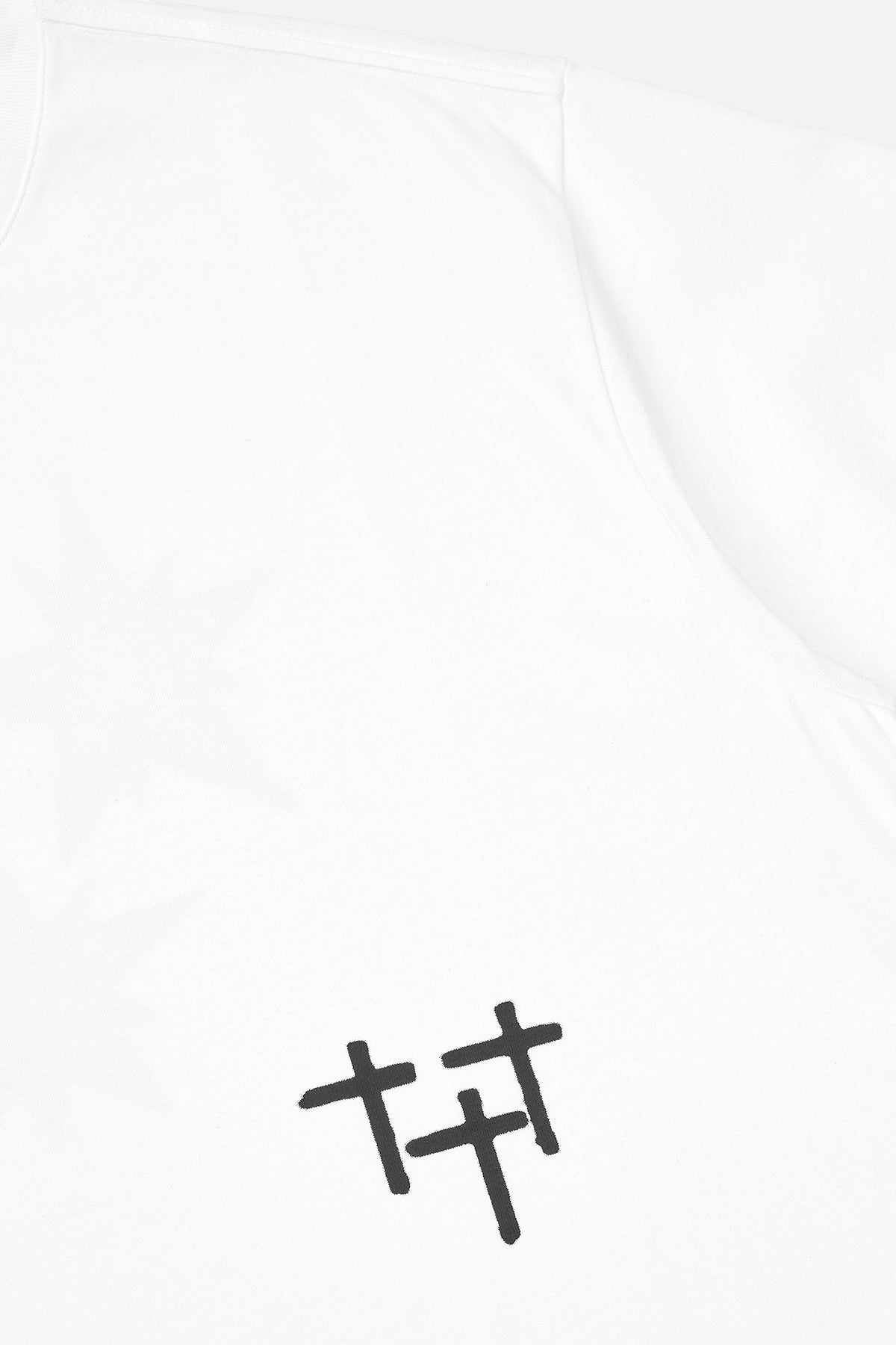COLIN OVERSIZED SHORT SLEEVE TEE | WHITE SMOKY STARS