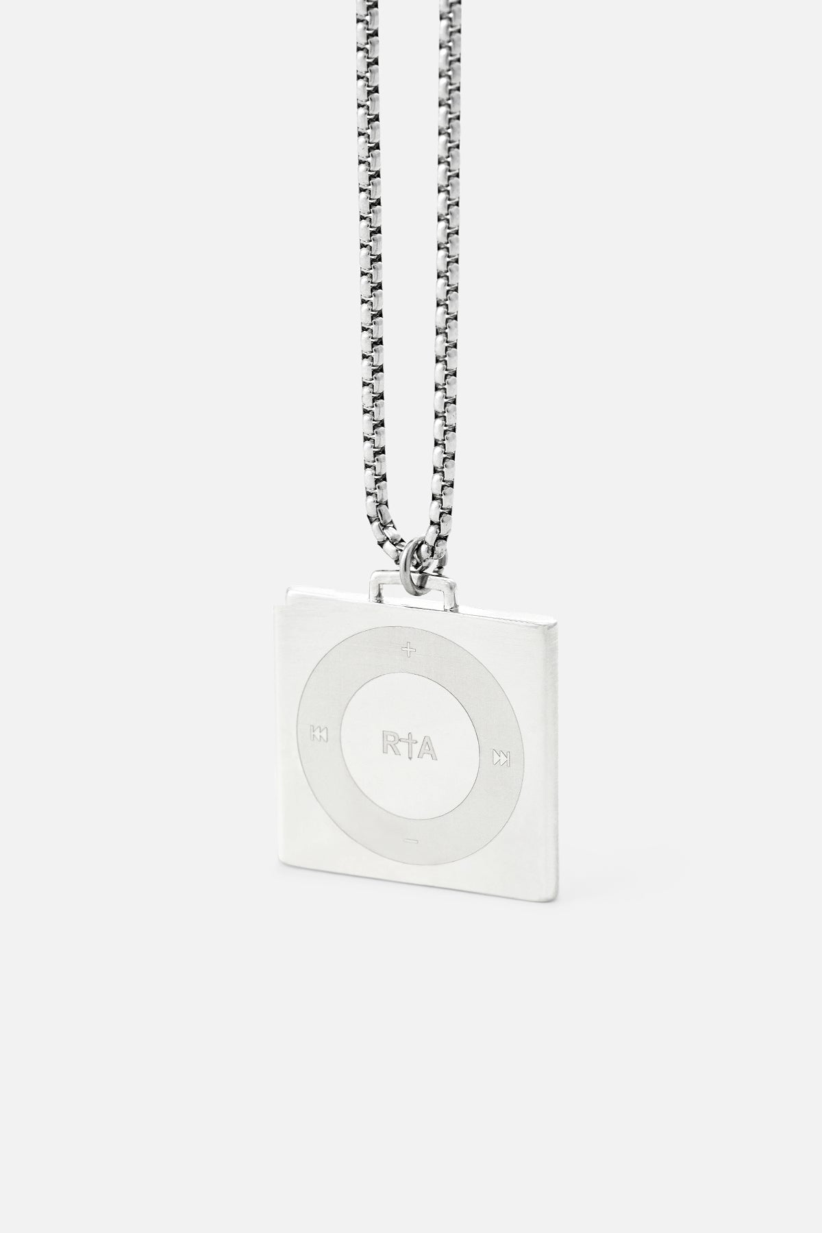 AXEN MINI AIRPODS NECKLACE | SILVER