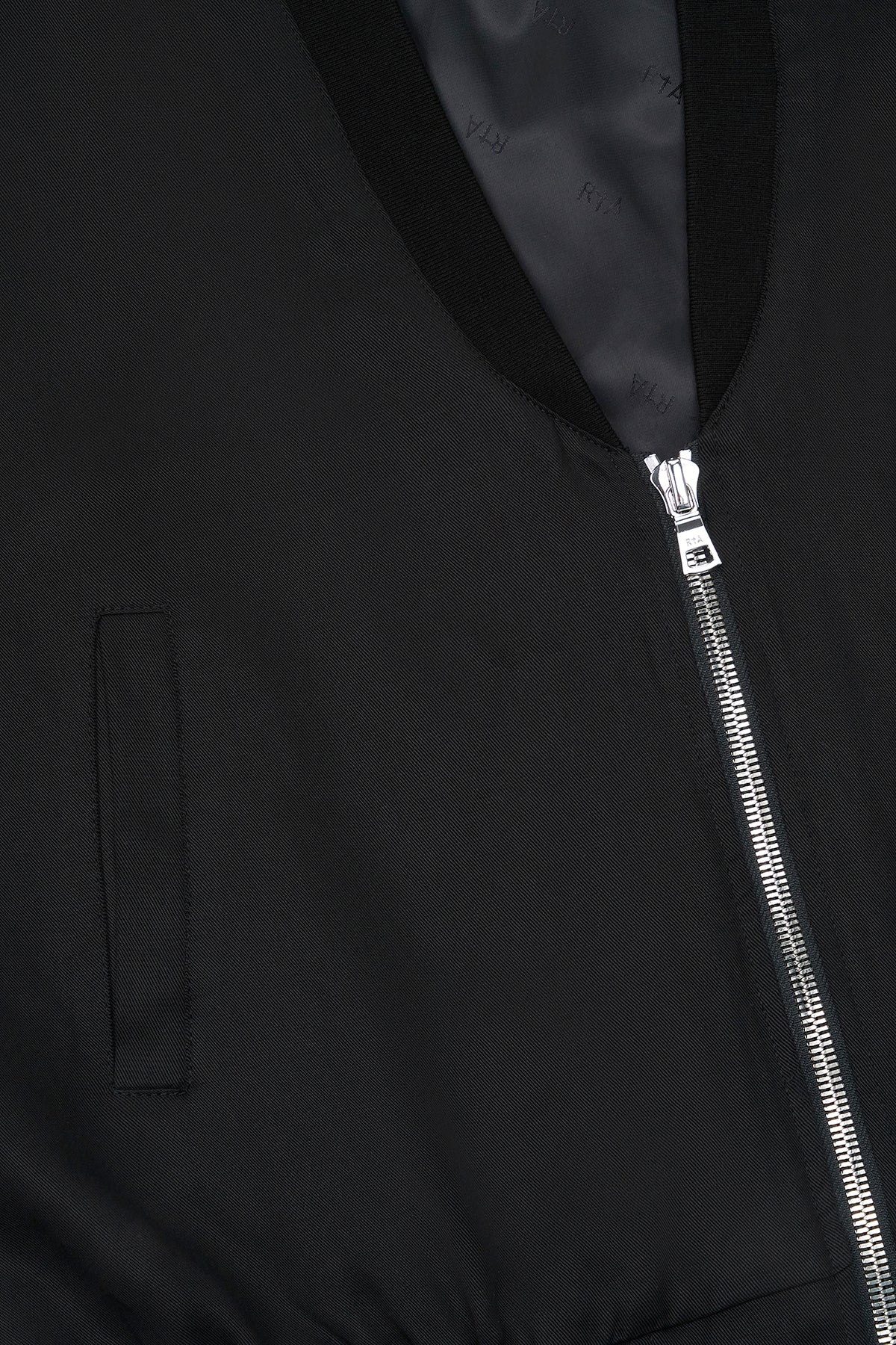 LEONARD BOMBER JACKET | BLACK AMERICAN FLAG