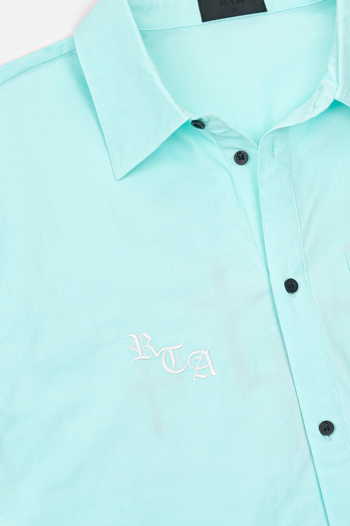 ERIK DOUBLE LAYERED SHIRT | BLUE LIGHT RTA FLAG