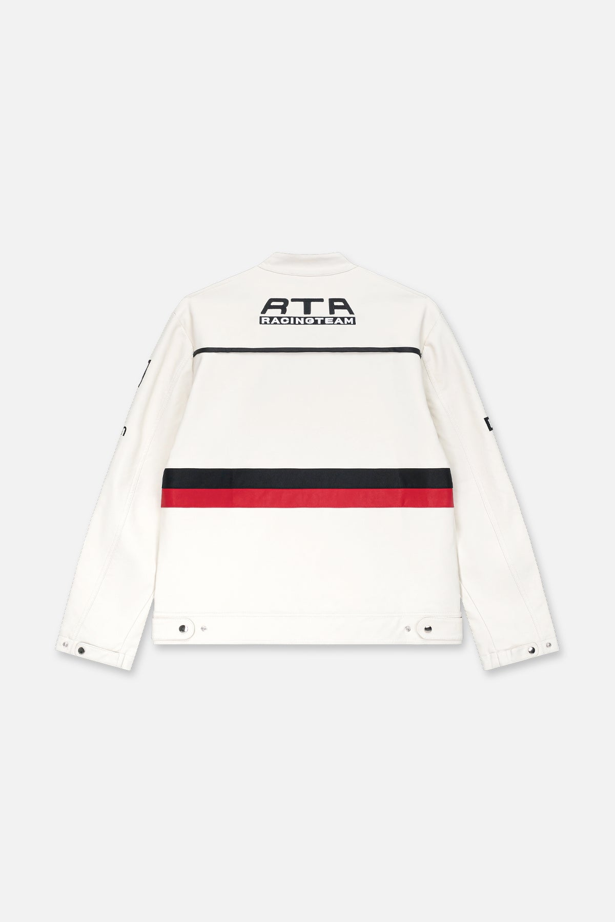 KALIX FAUX LEATHER MOTO JACKET | WHITE MOTORSPORTS
