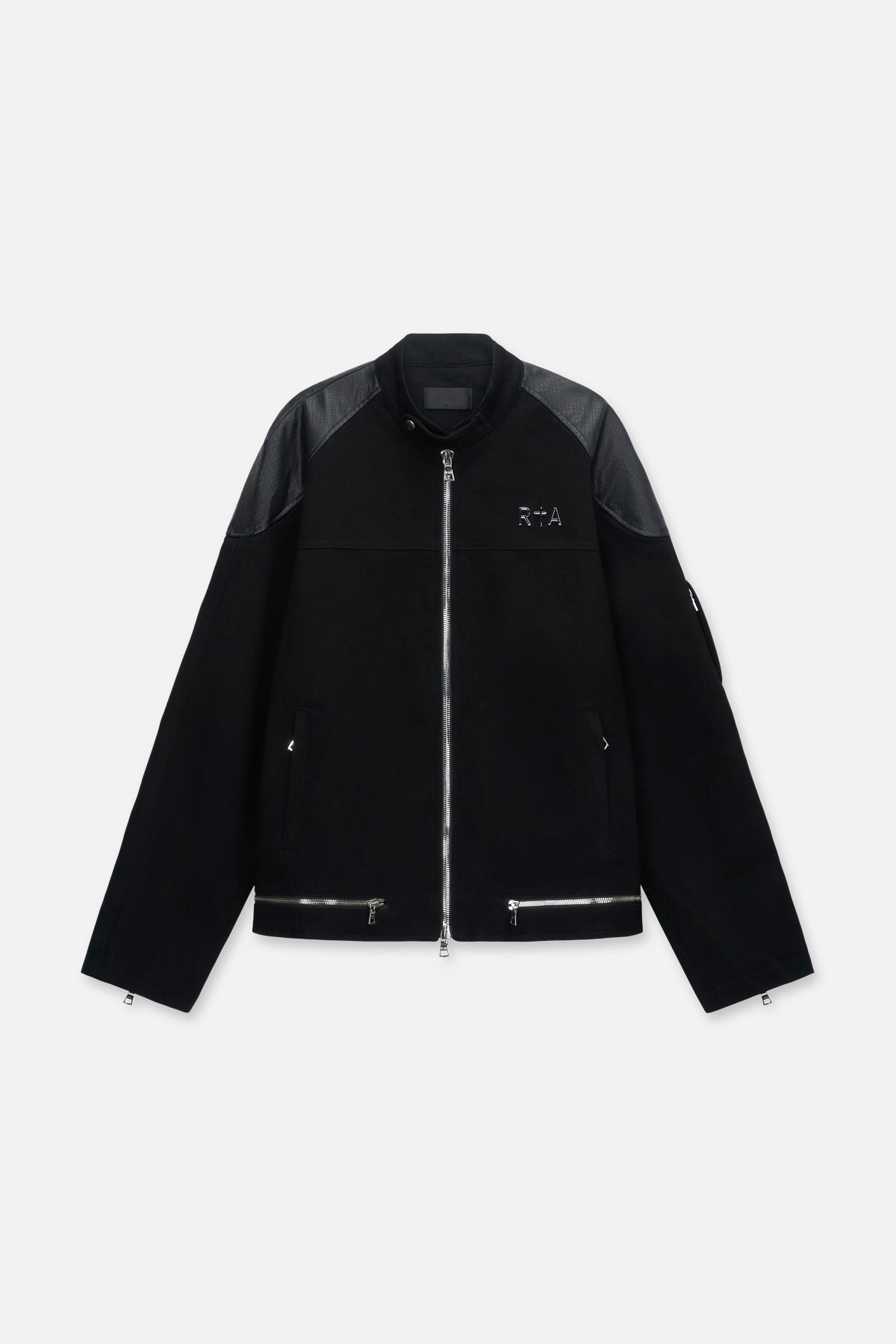 BAXTER DENIM JACKET | BLACK SNAKE