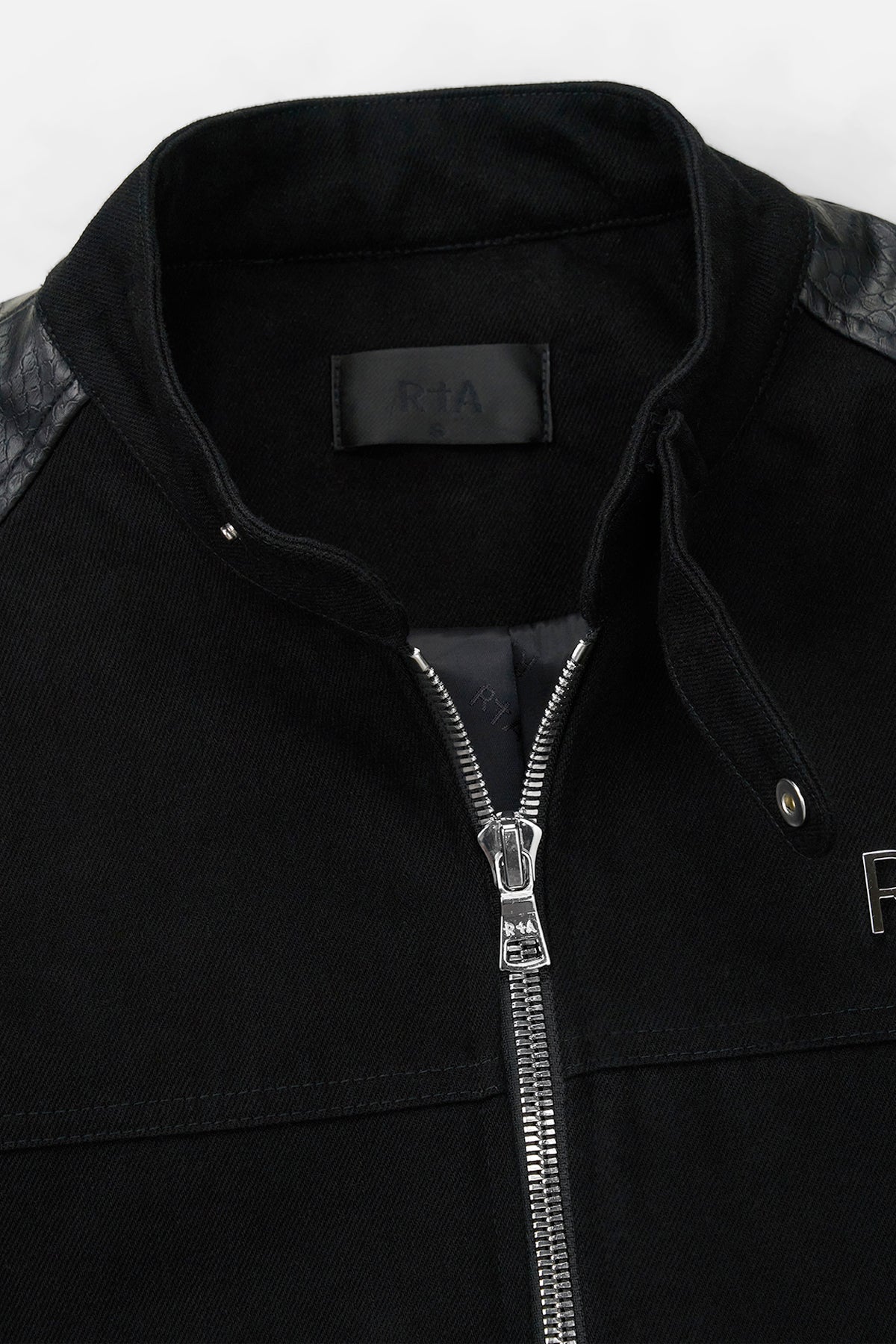 BAXTER DENIM JACKET | BLACK SNAKE