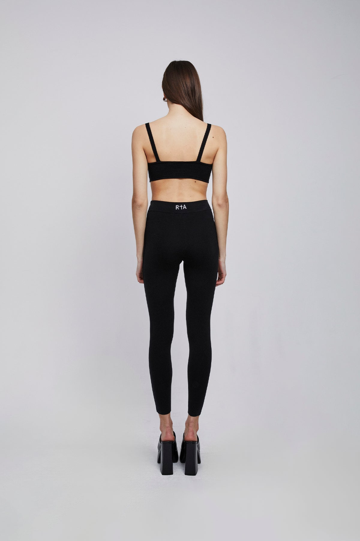 SIBILLE CROPPED LEGGING | BLACK
