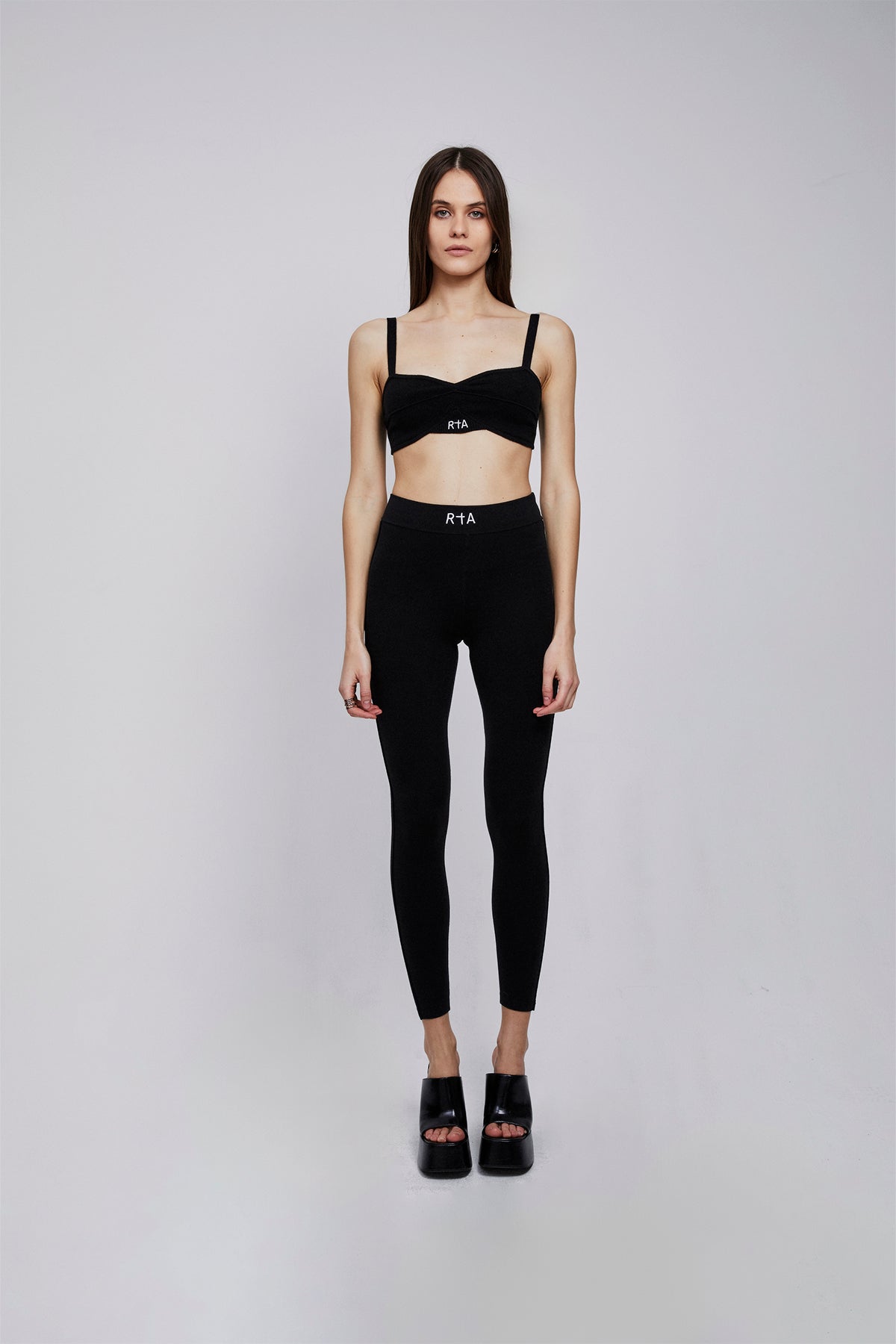 SIBILLE CROPPED LEGGING | BLACK