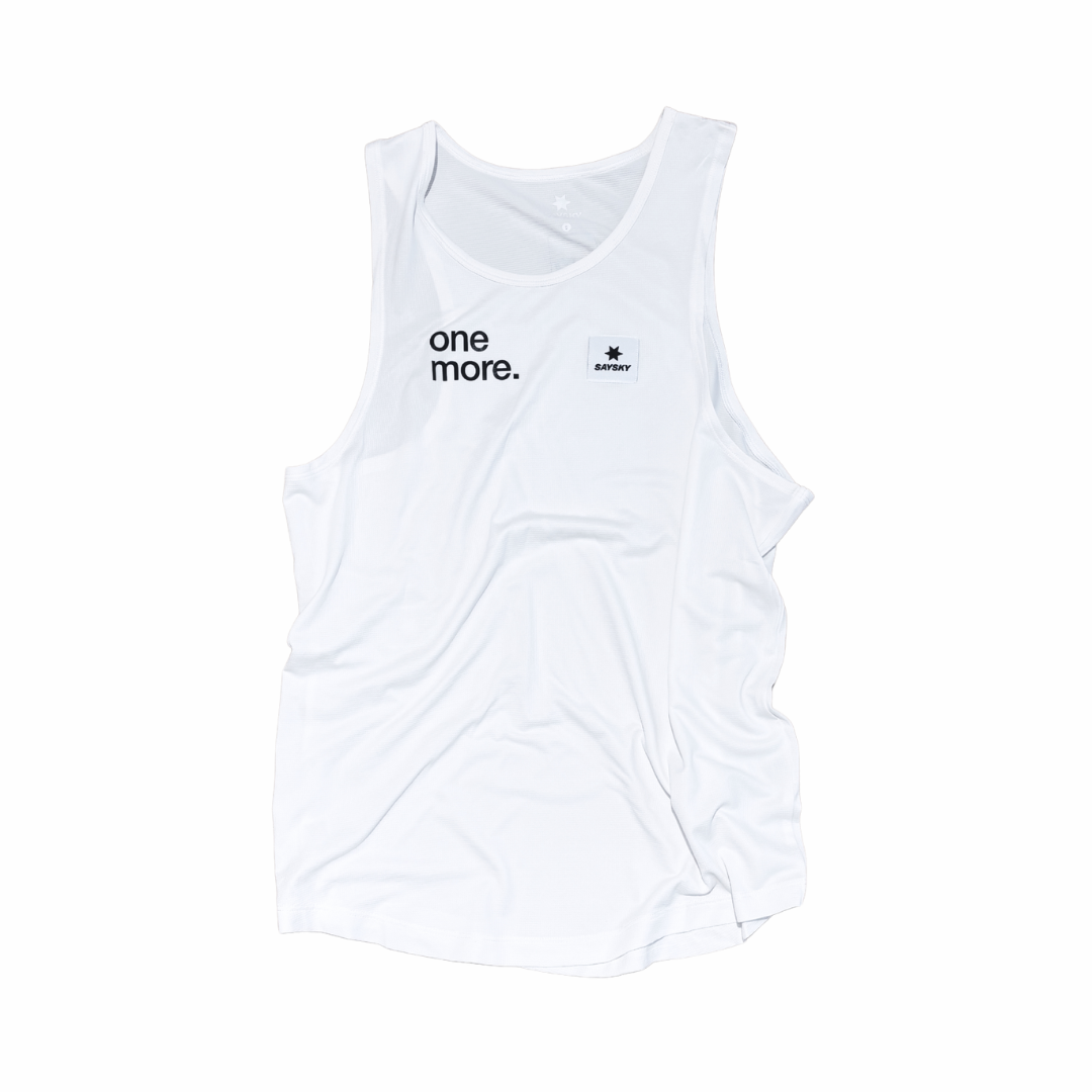 saysky clean combat singlet, white.