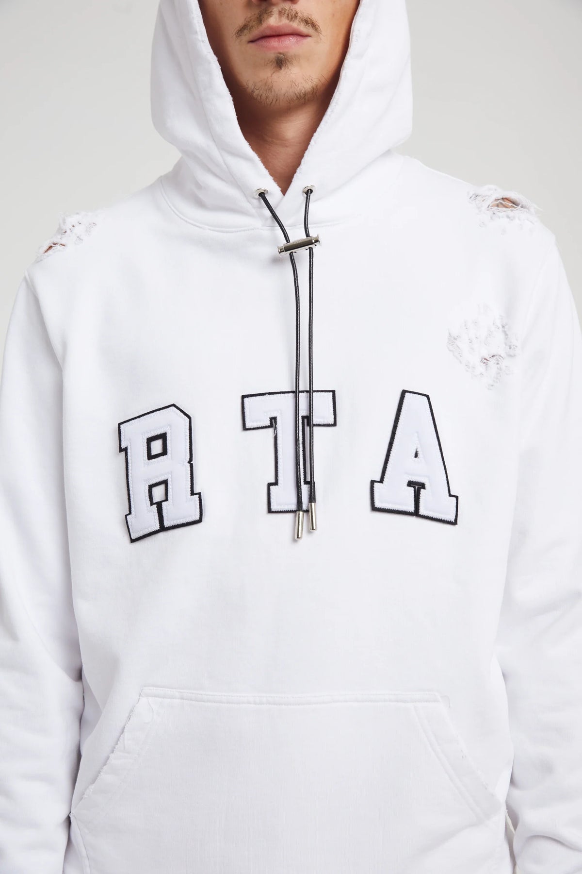 MARKUS HOODIE | WHITE COLLEGIATE