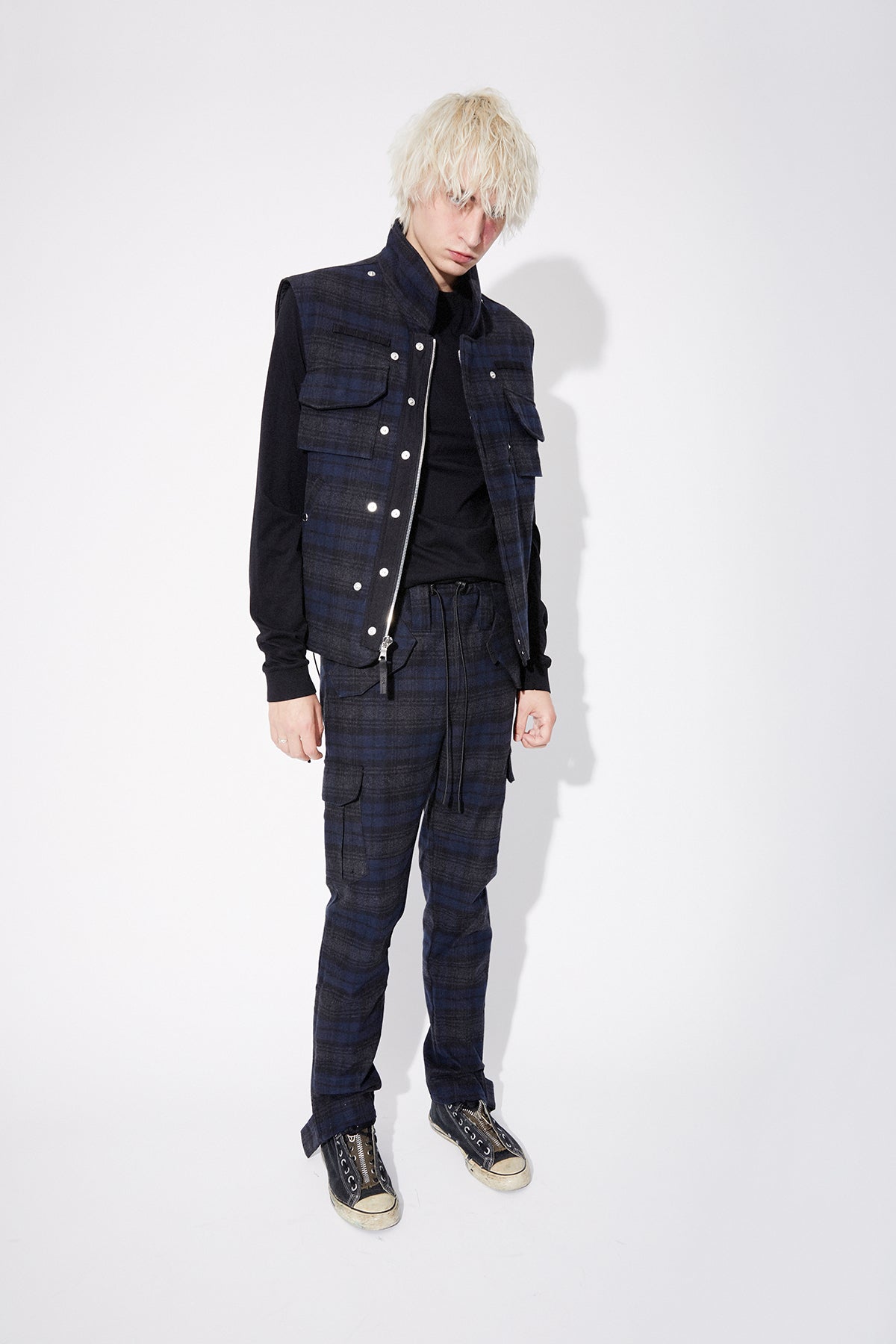 OTIS PANT | NAVY PLAID
