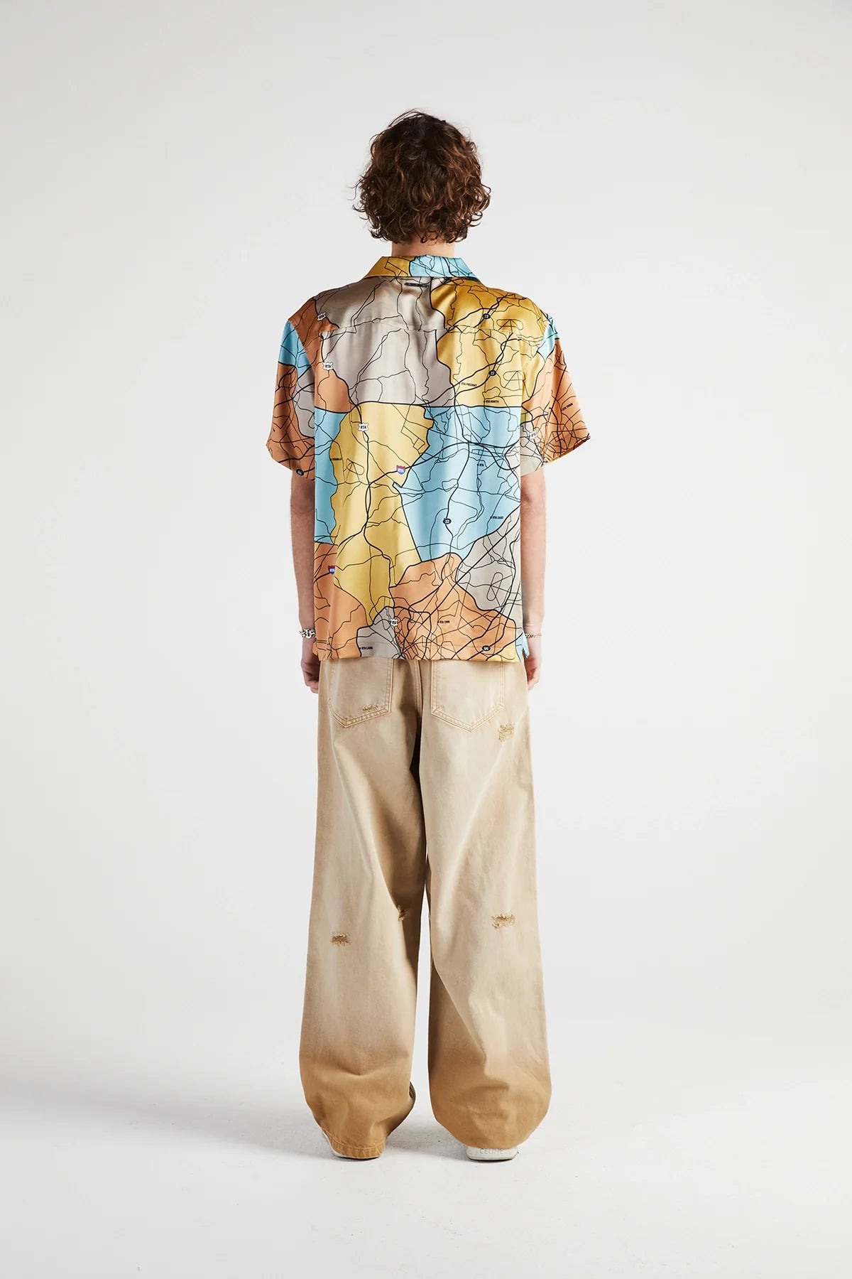 SILK SHORT SLEEVE SHIRT | ROAD MAP