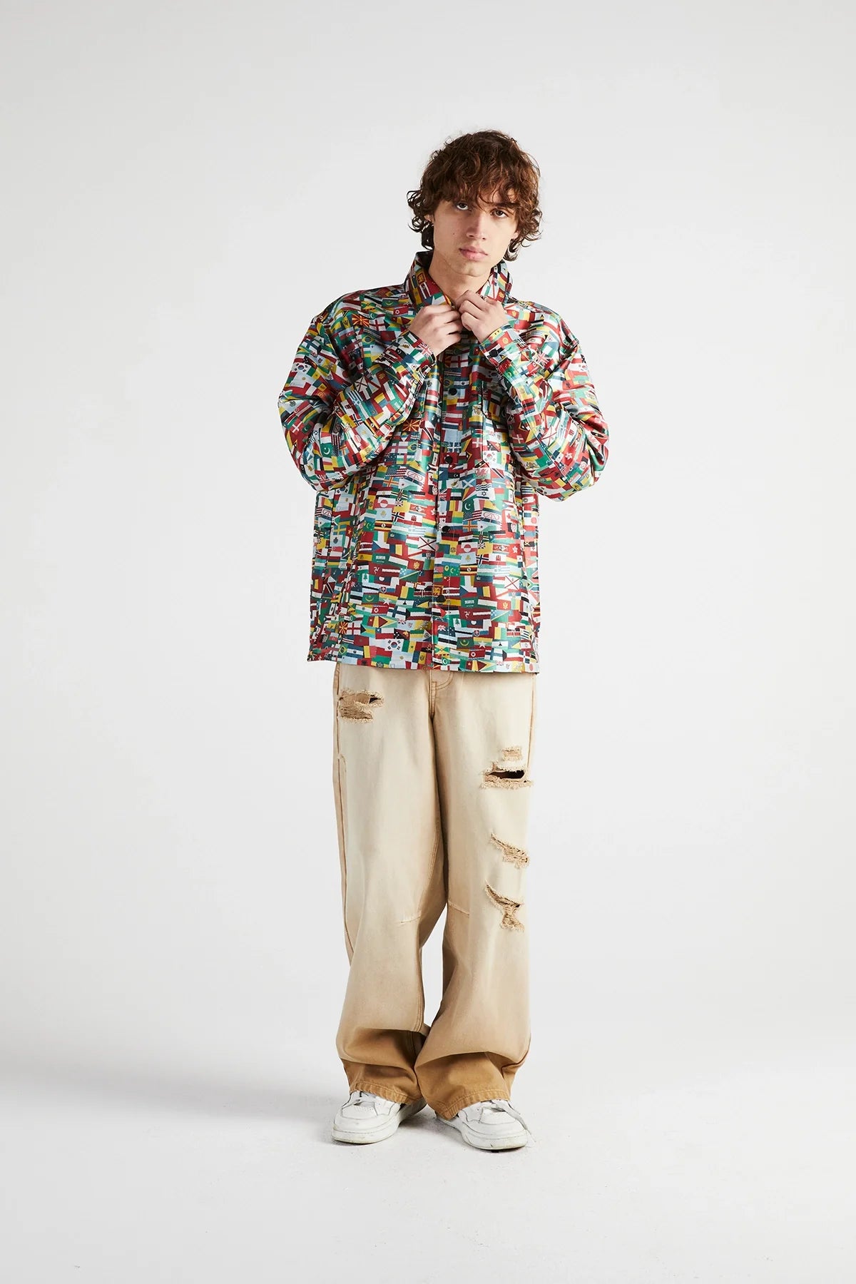 CHEST POCKET SHACKET | NATIONAL FLAGS