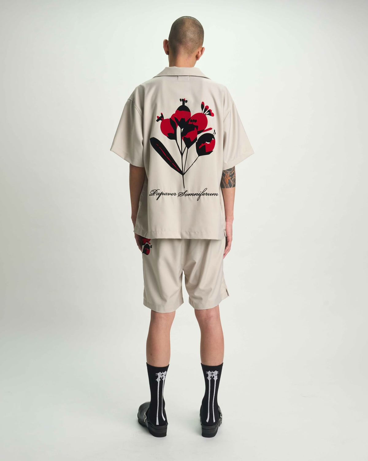 CLYDE SHORT | BEIGE POPPY