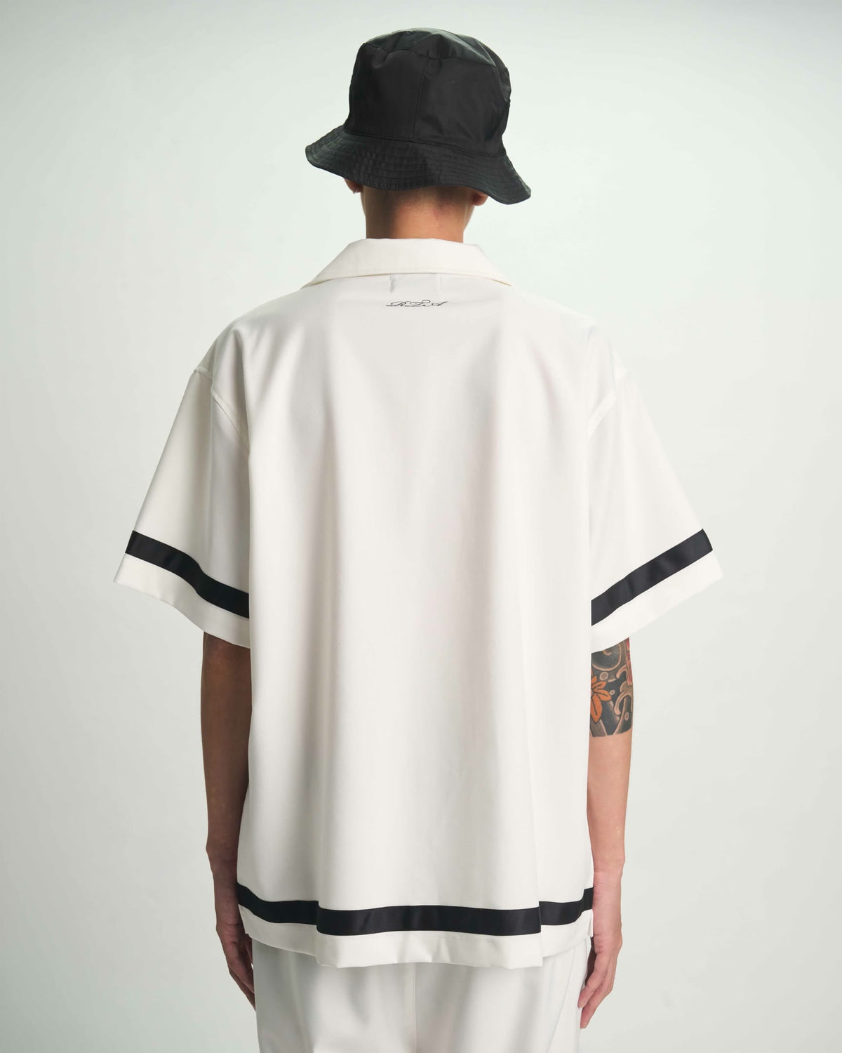 NATHAN SHORT SLEEVE SHIRT | WHITE POPPY
