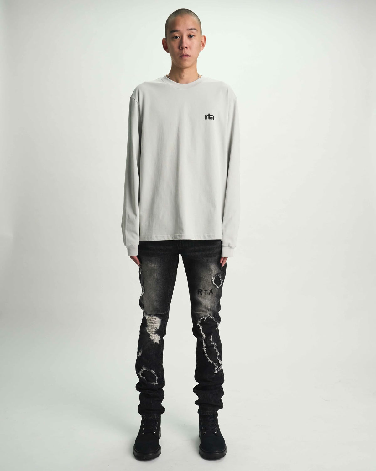 CLAYTON SKINNY JEAN | FRAY NOIR
