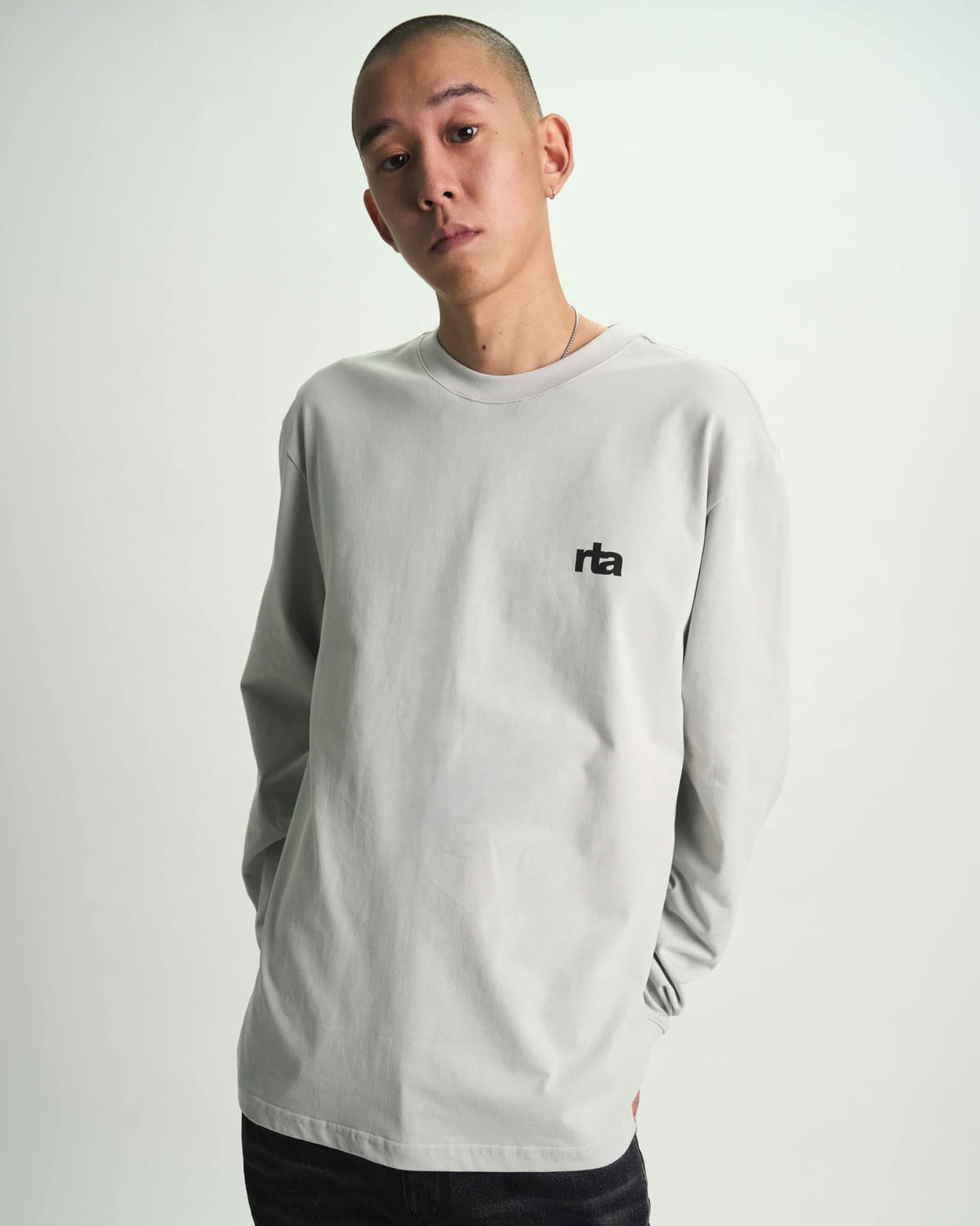 LAWRENCE LONG SLEEVE TEE | SMOKE SPIKED TYPE