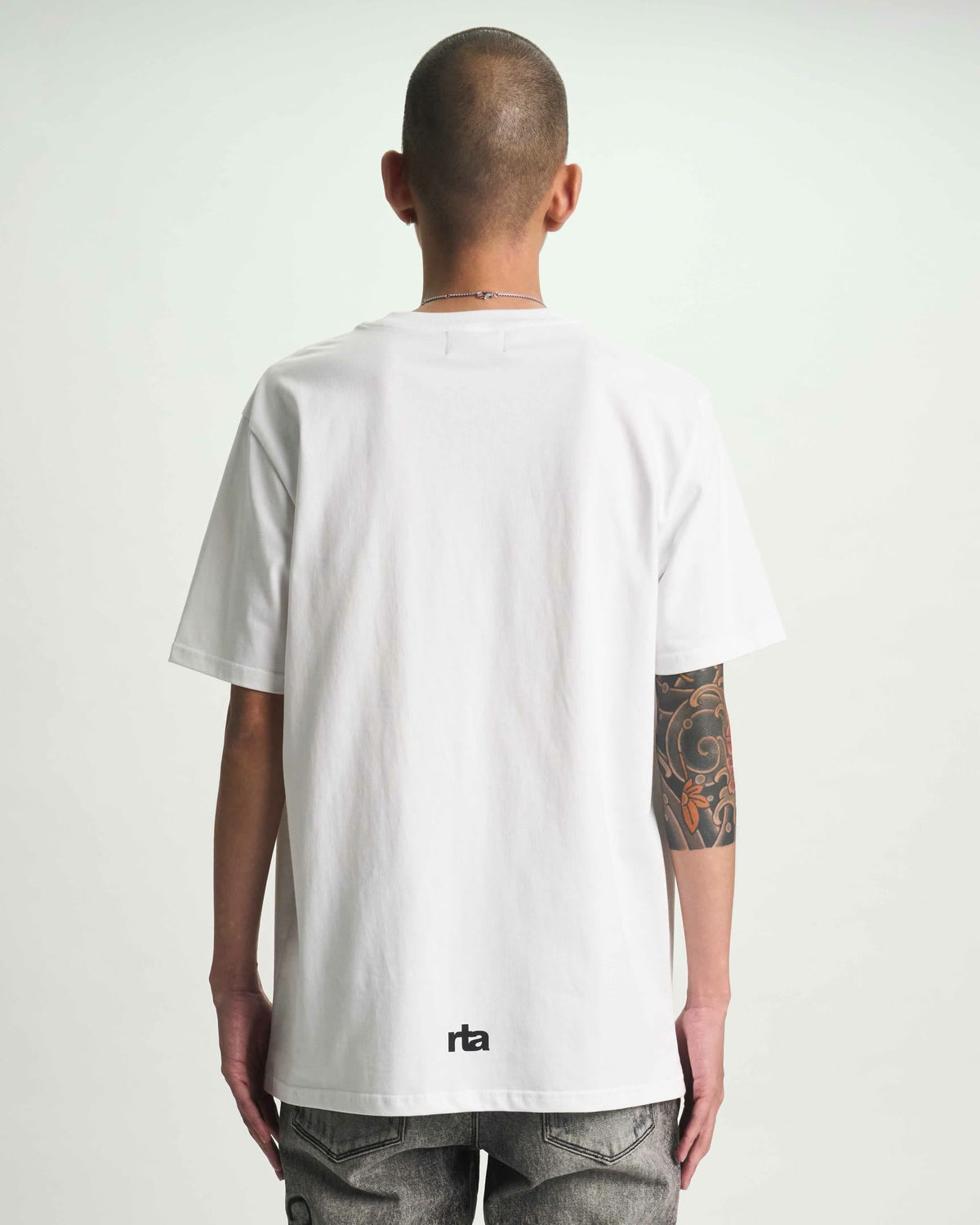 LIAM SHORT SLEEVE TEE | WHITE CHAPARRAL