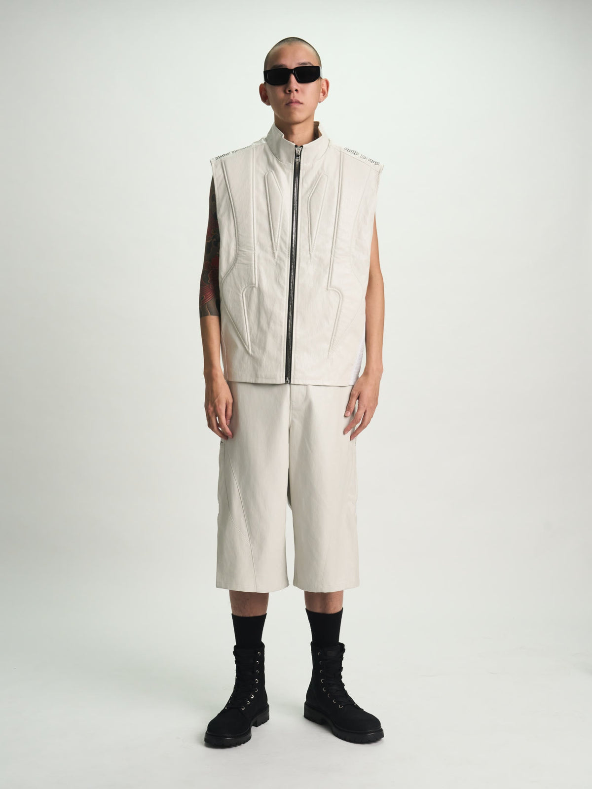 RAMI BIKER SHORT | GREY